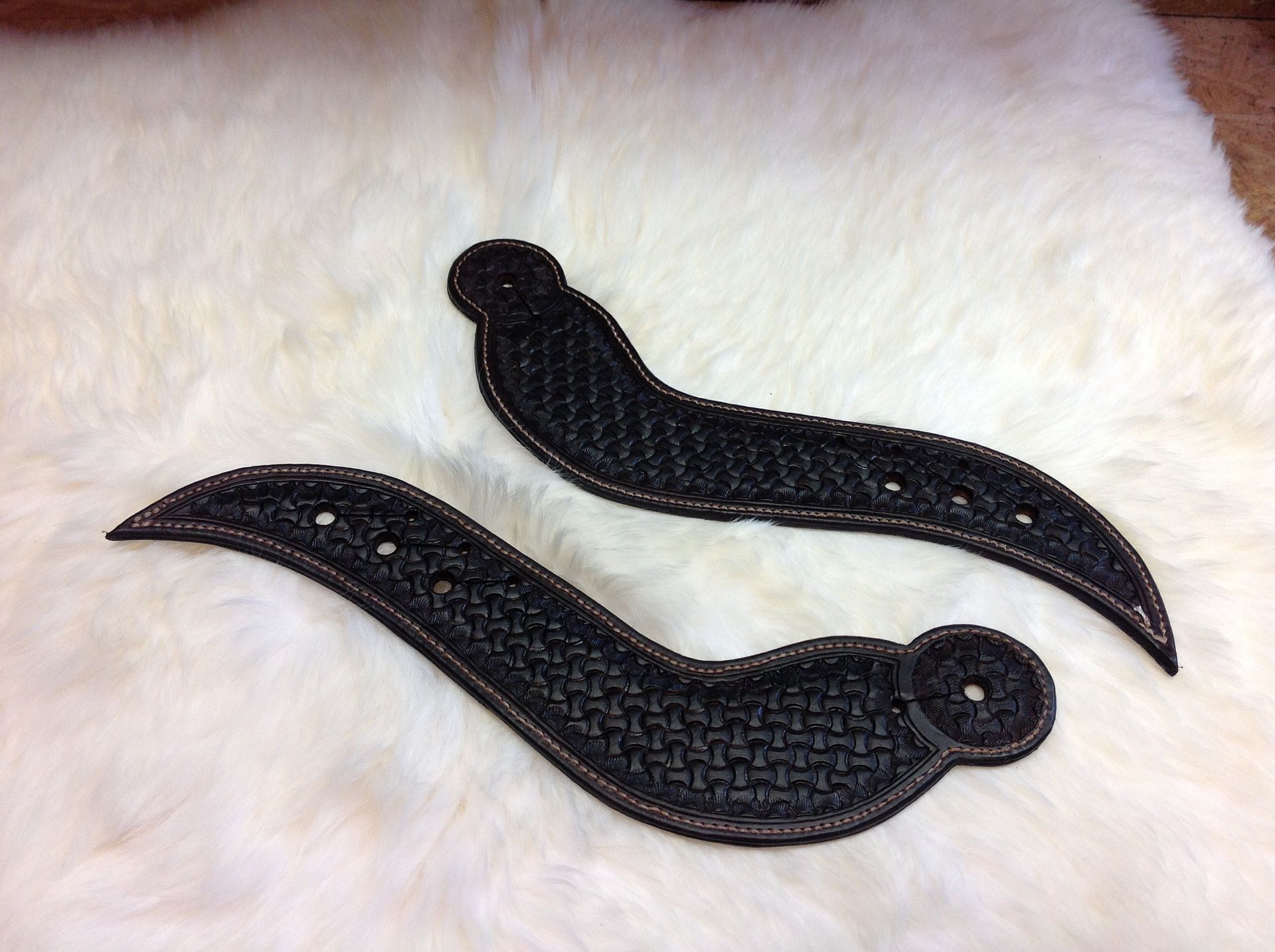 Custom Handcrafted Spur Staps