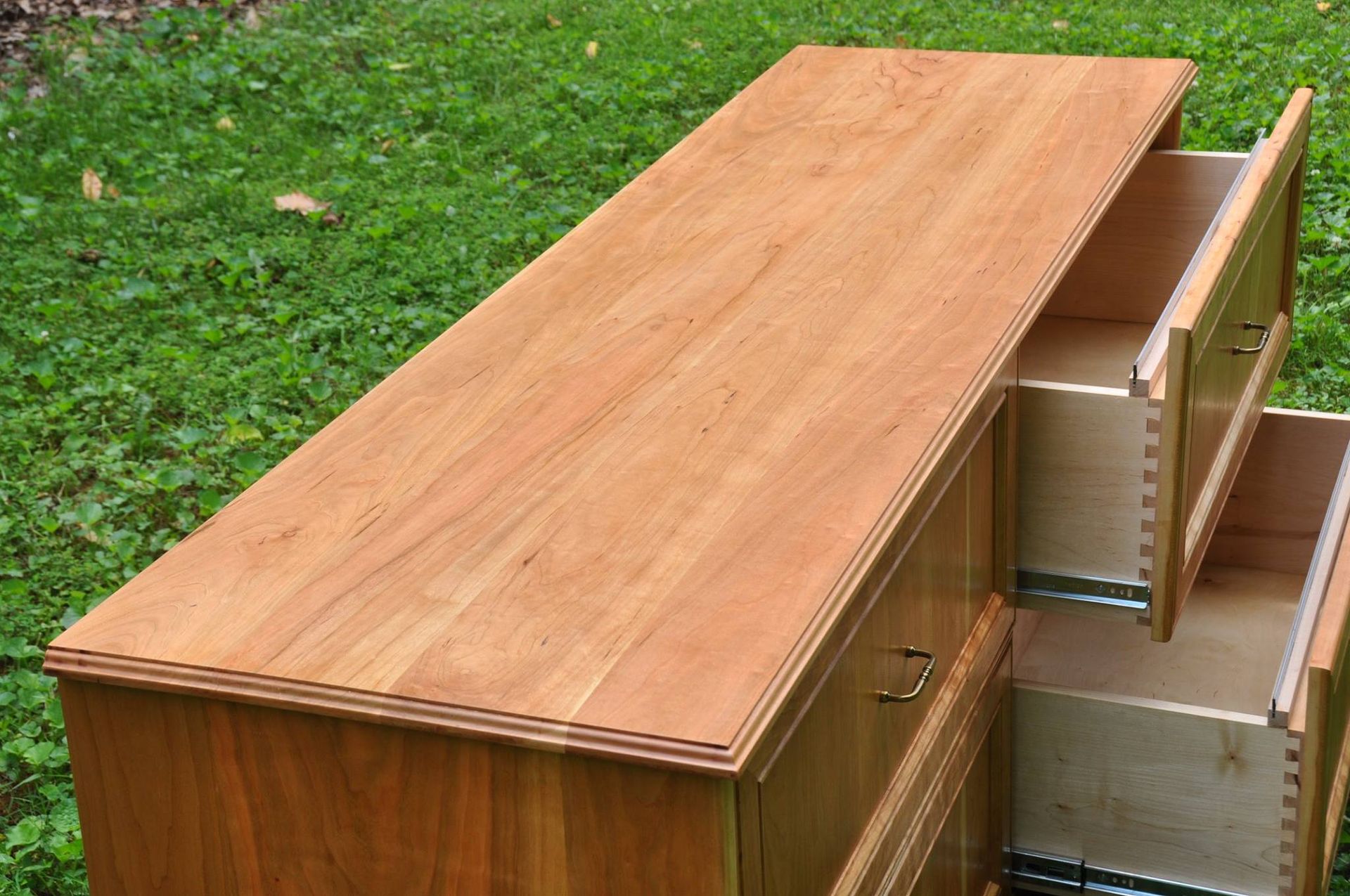 Lateral Cherry File Cabinet