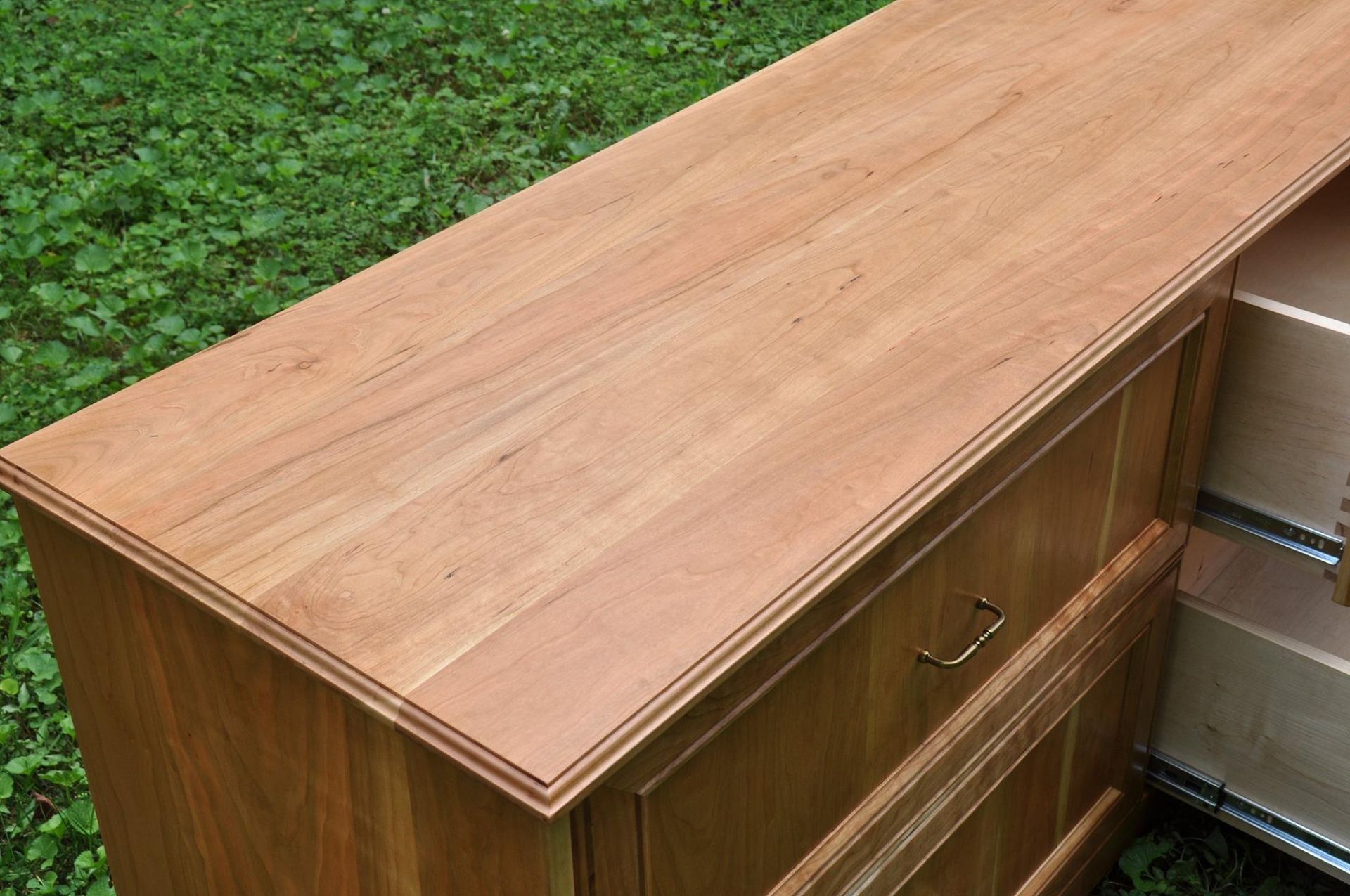 Lateral Cherry File Cabinet 3 