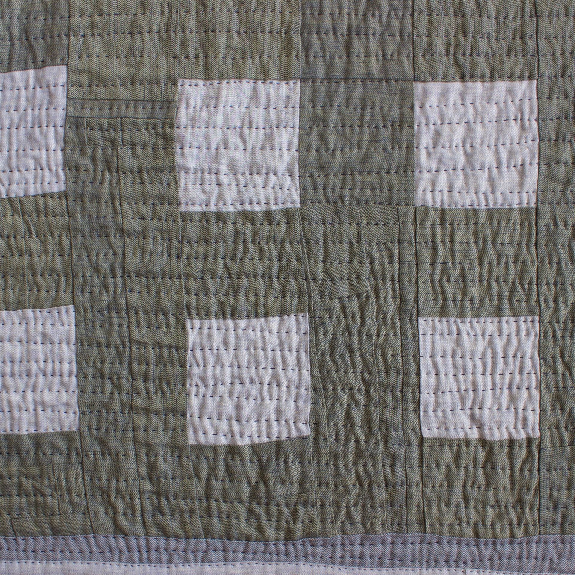 Hand Quilted Art Wall Hanging 3