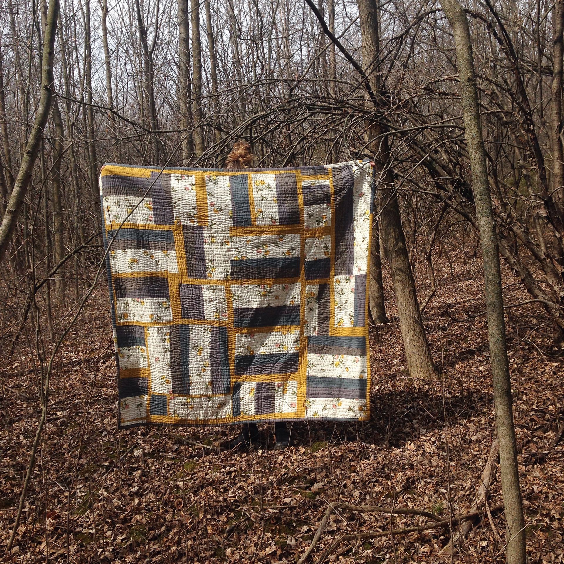 Hand Quilted Throw 3