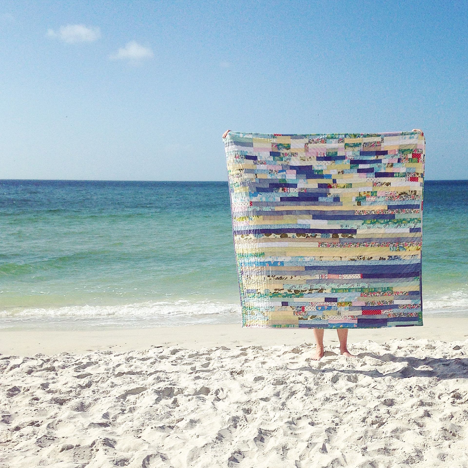 Hand Quilted Throw 6
