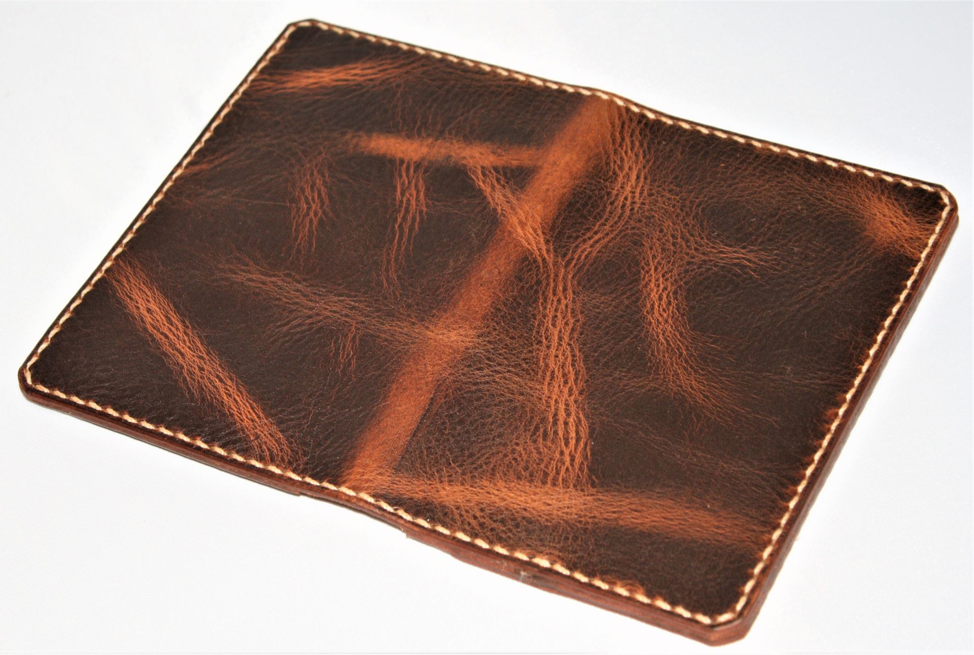 Jp Leathercraft Handmade Scribo Field Notes Cover Wallet Wheat Harvest Leather 3