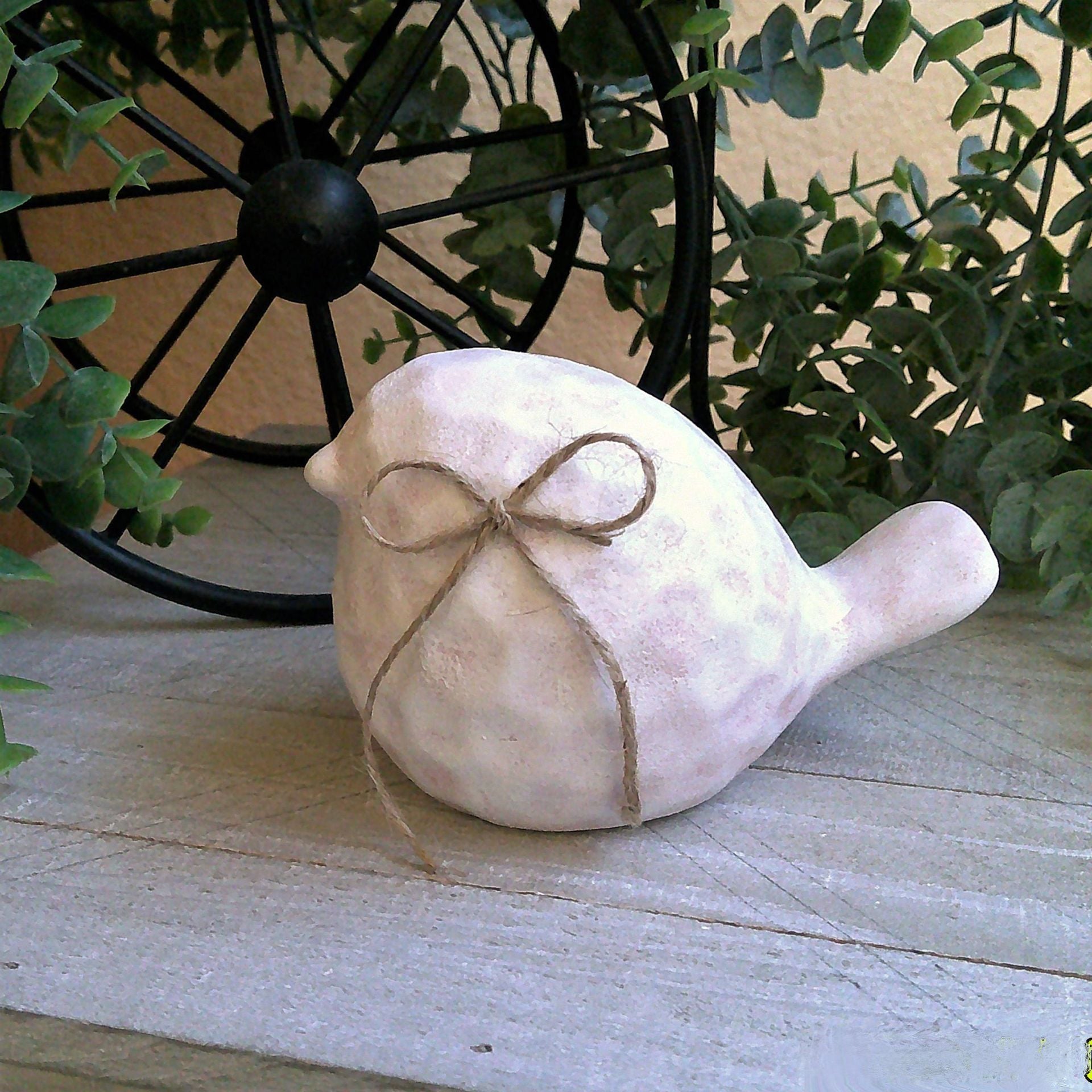 Stone Look Birds Nursery Decor Baby Bird Baby Shower Table Decoration 2 