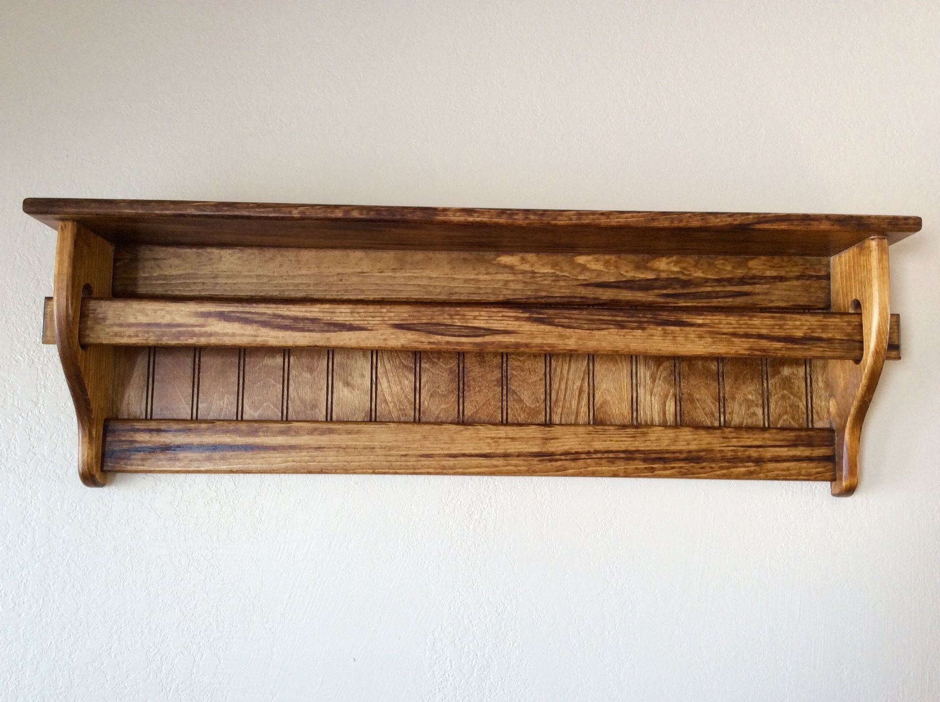 Wall Hanging Quilt Hanger Stained 36" Wide 2 