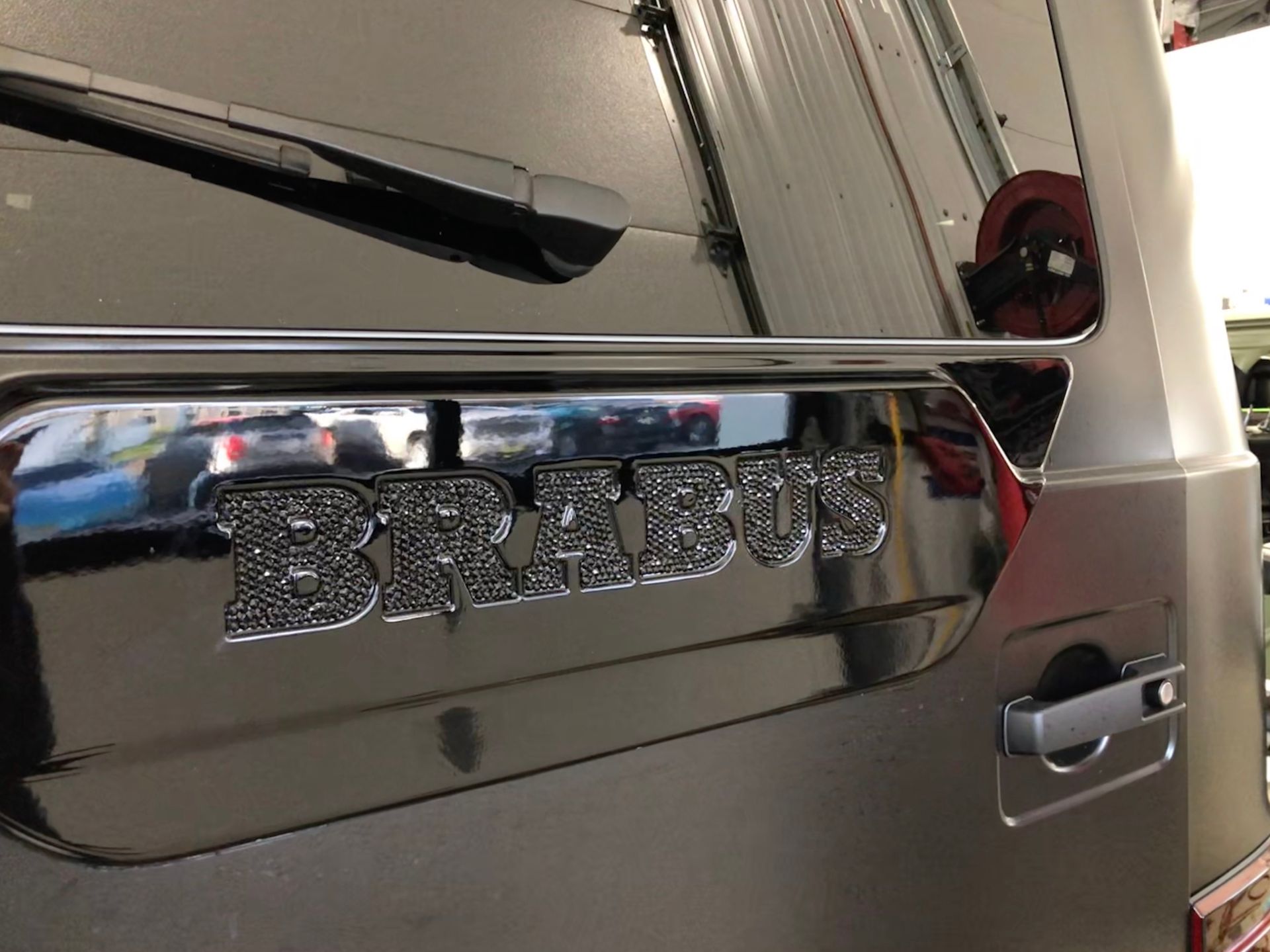 Inset Lettering Genuine European Crystals Bedazzled Bling Exterior Brabus Suv Truck Pickup Wagon 1 