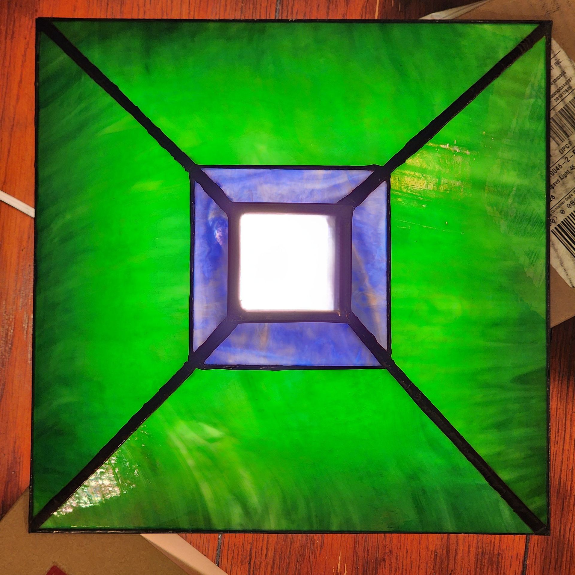 Stained Glass Lamp Shade 3