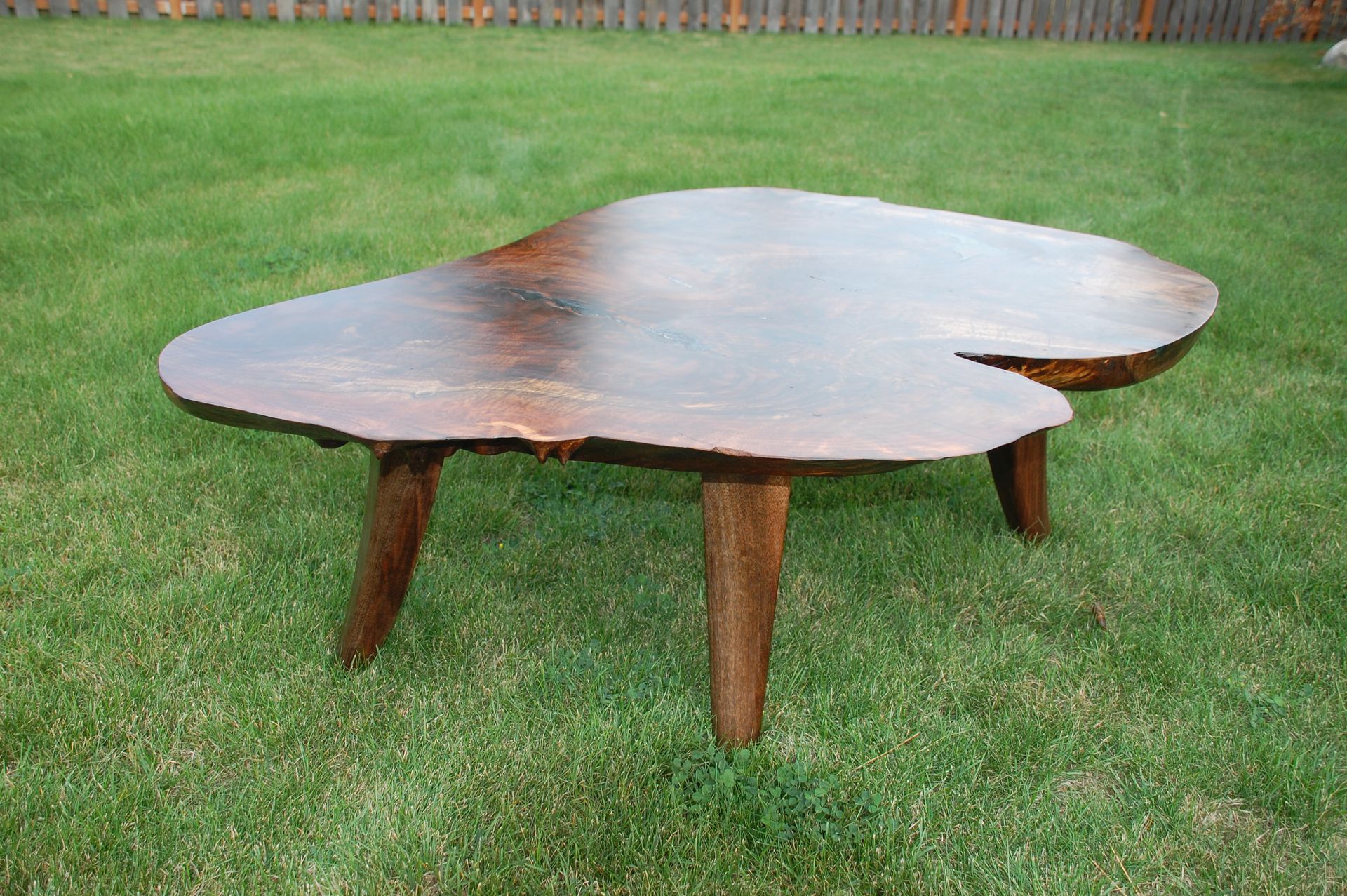 Live Edge Oregon Black Walnut Coffee Table Ii