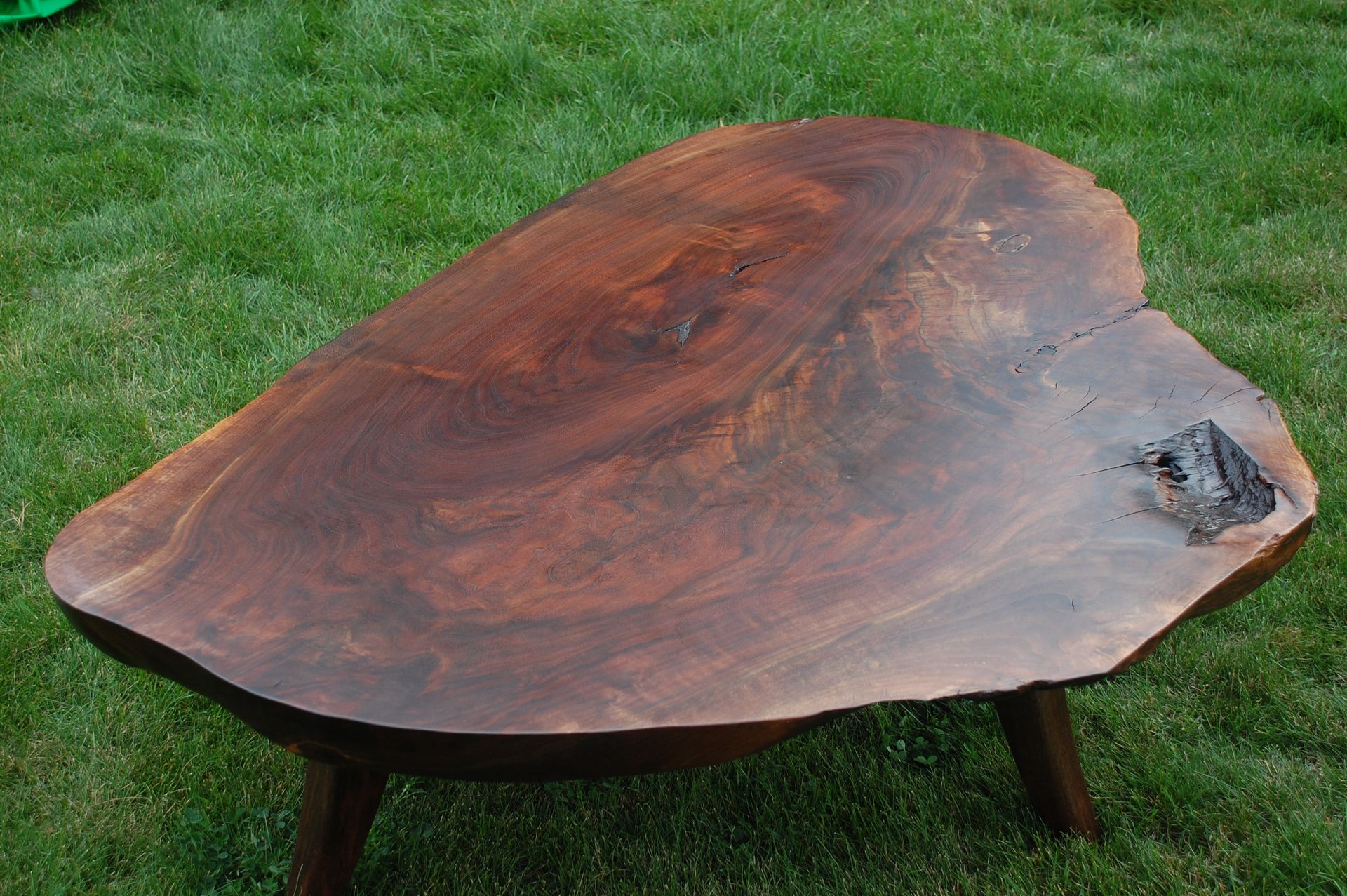 Live Edge Oregon Black Walnut Coffee Table