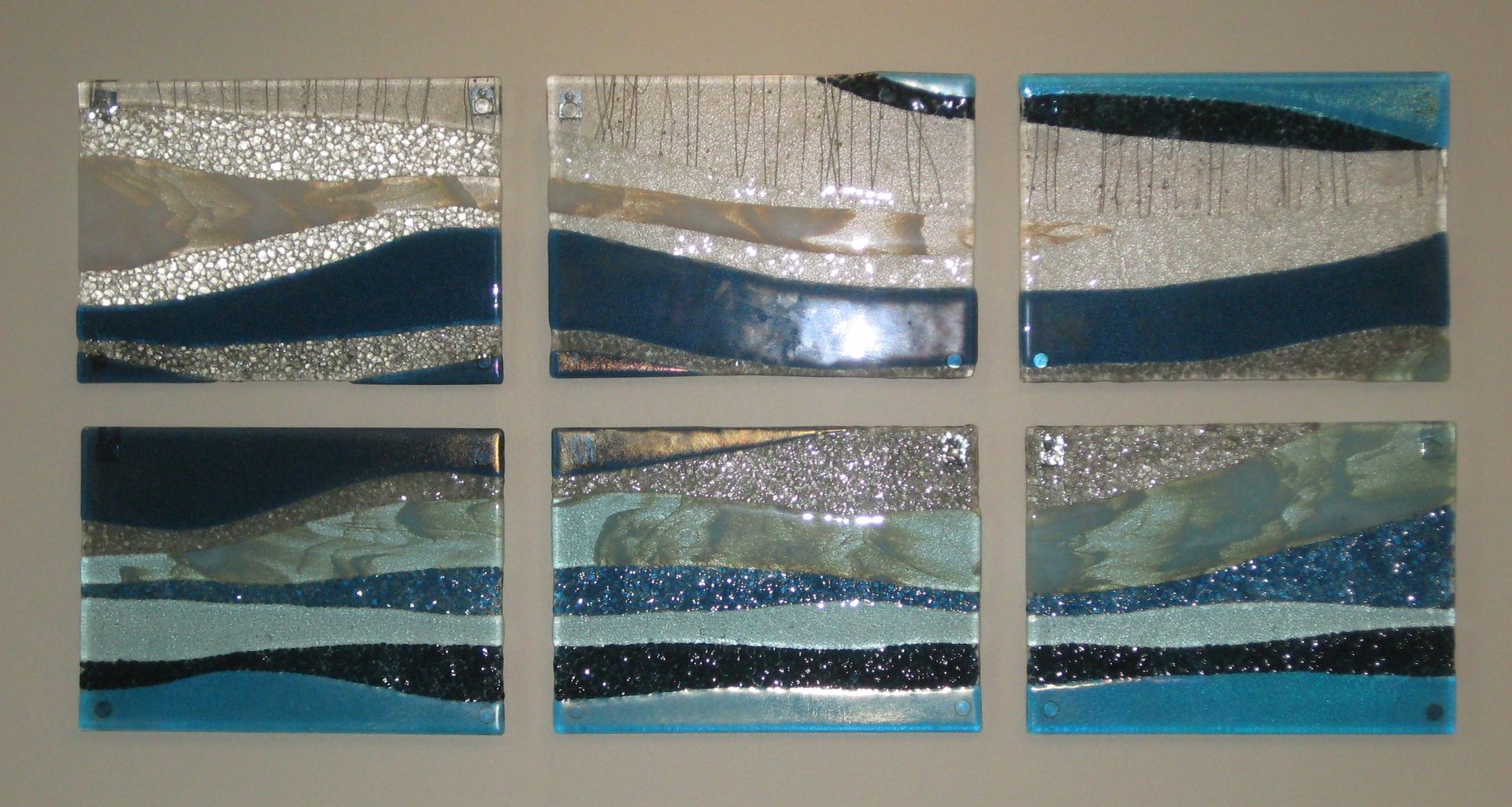 Glass Wave Wall Panels