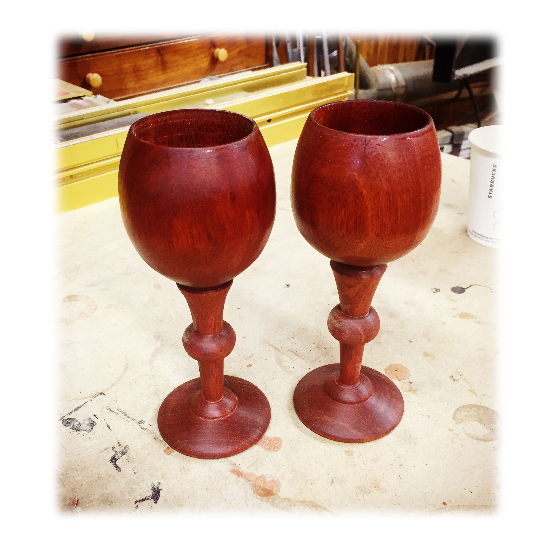 Toasting Glasses In Bloodwood (Wedding And 5th Year Anniversary) 2 