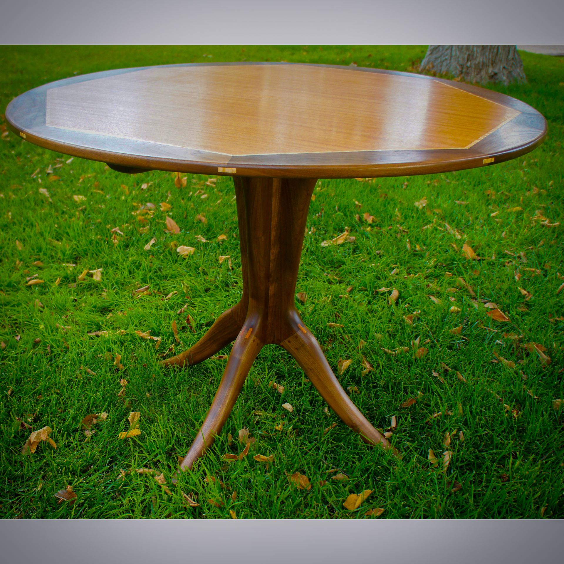 The Sleek Pedestal Table