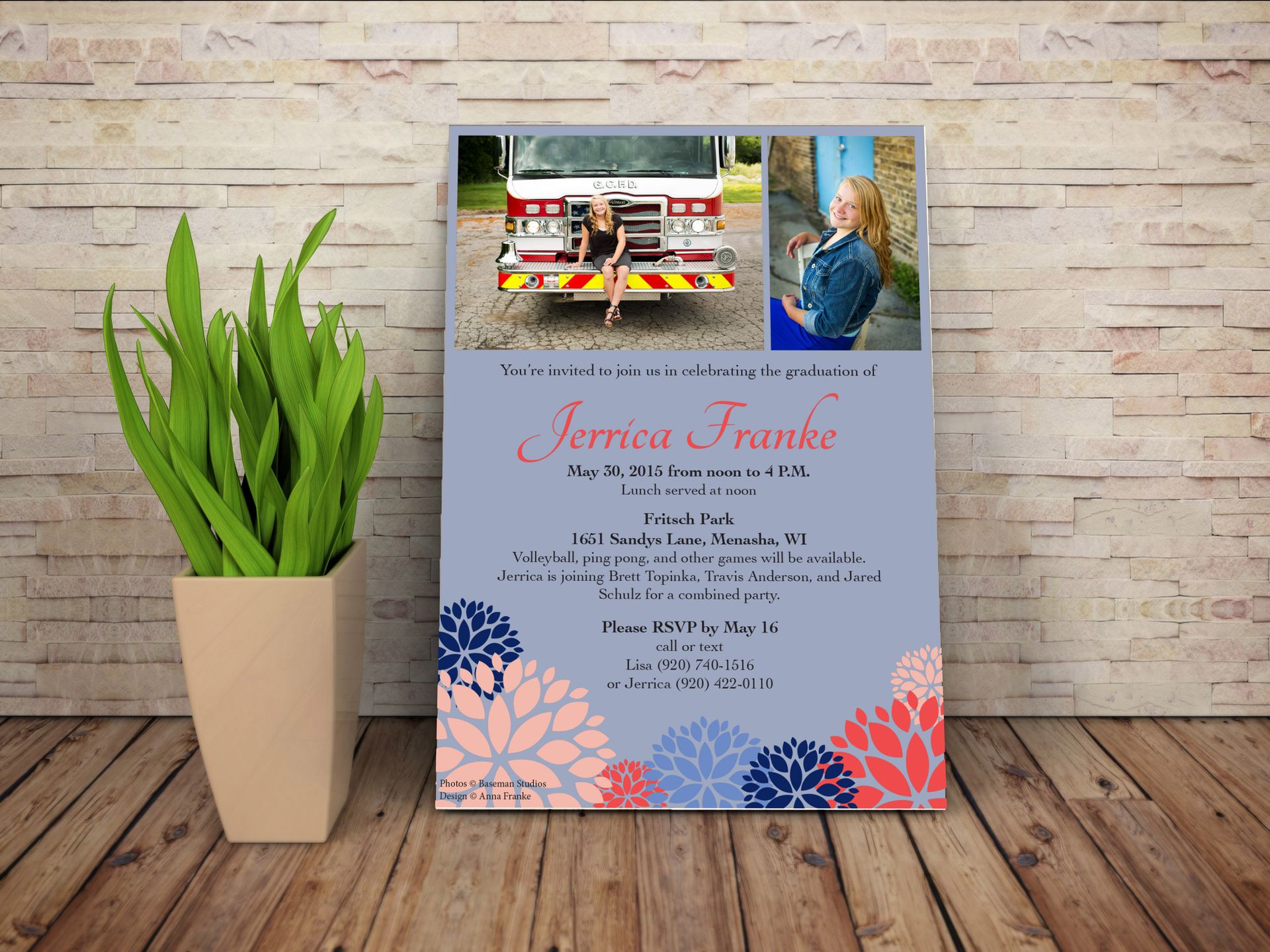 Custom Invitation Design 2 