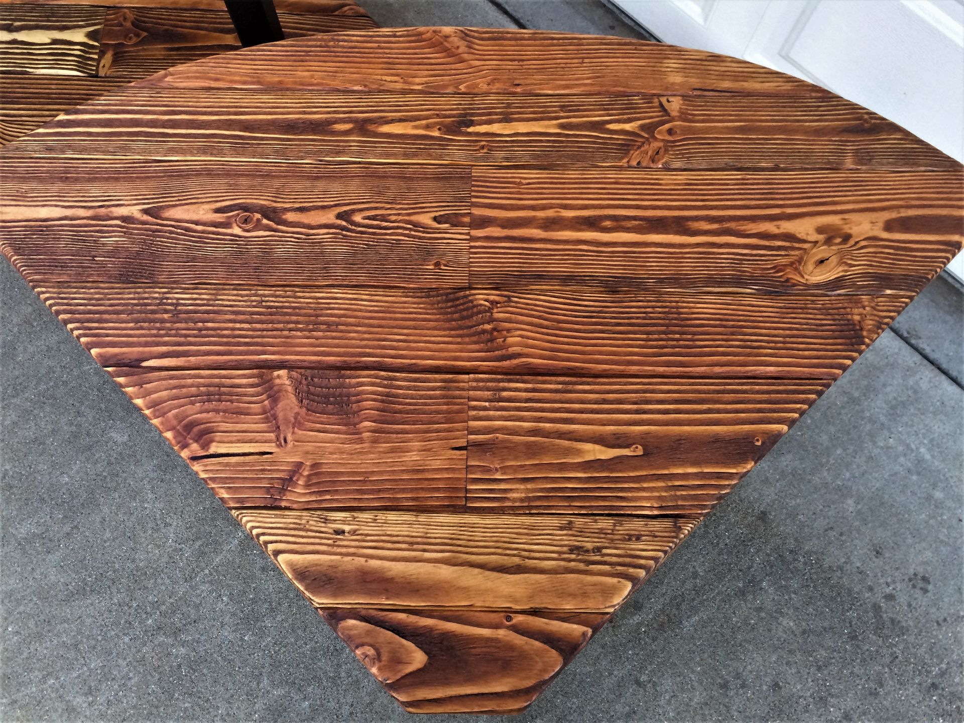 Modern Industrial Farmhouse End Table; Urban Rustic Tables 5 