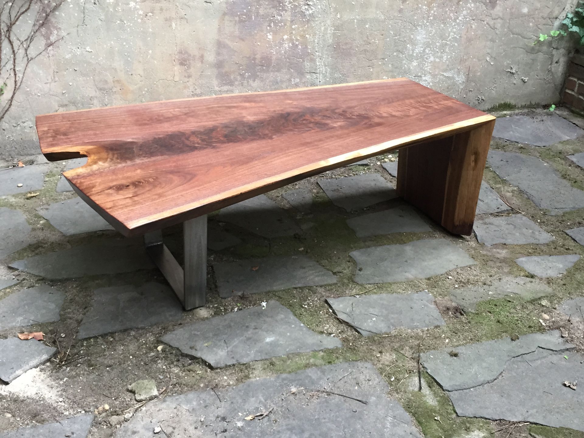 Live Edge Walnut Coffee Table. 3 