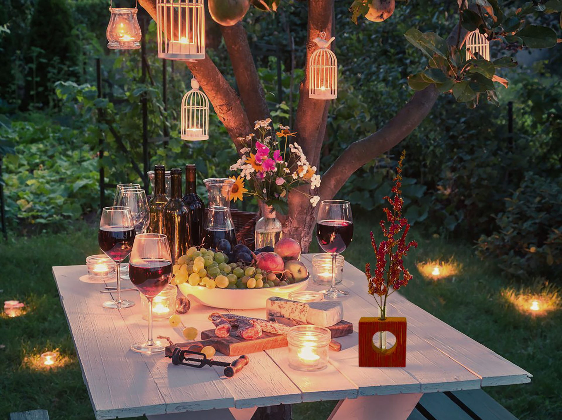 Wine Barrel Vase