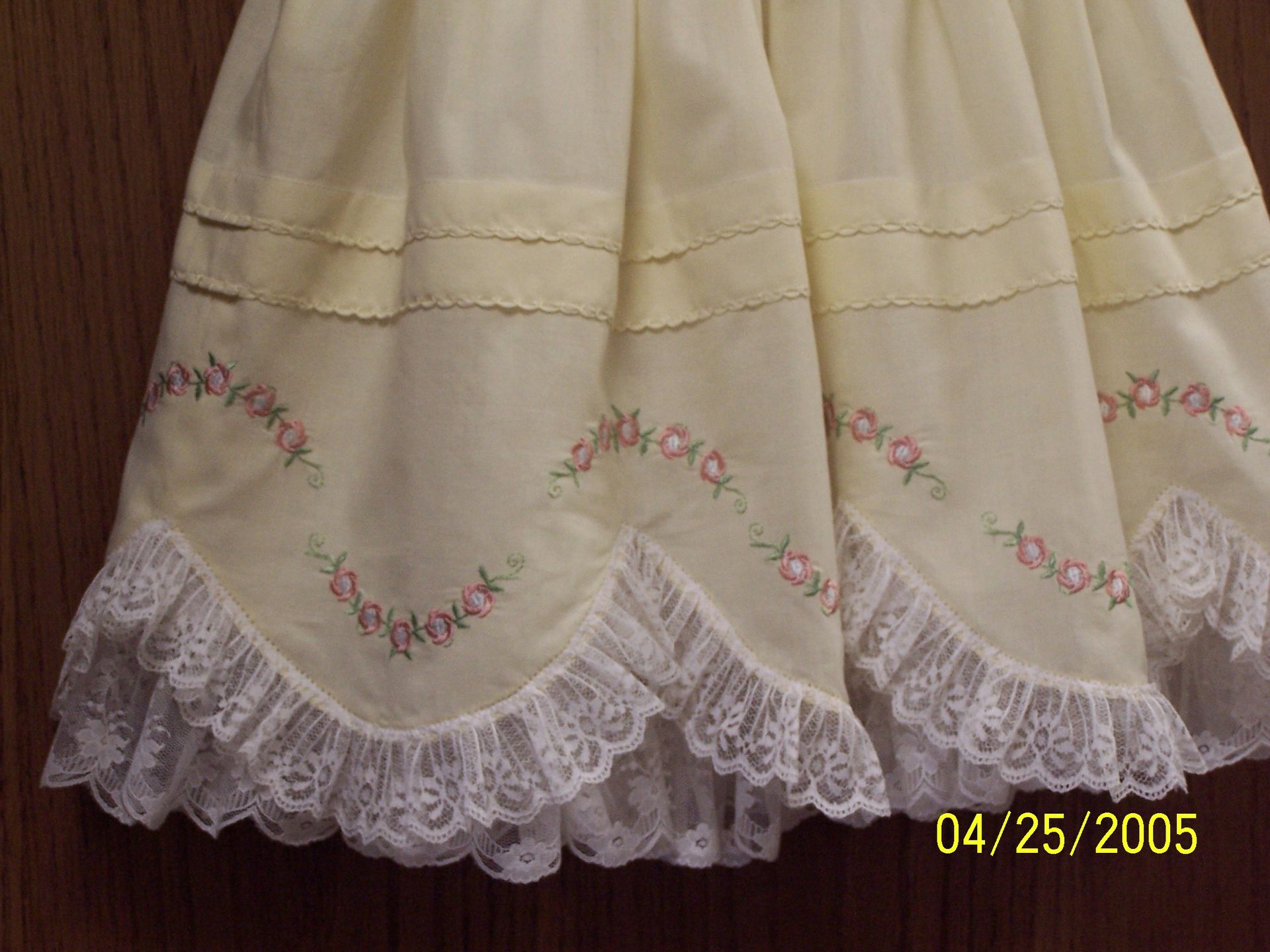 Hand Smocked Easter Or Party Dress 2 