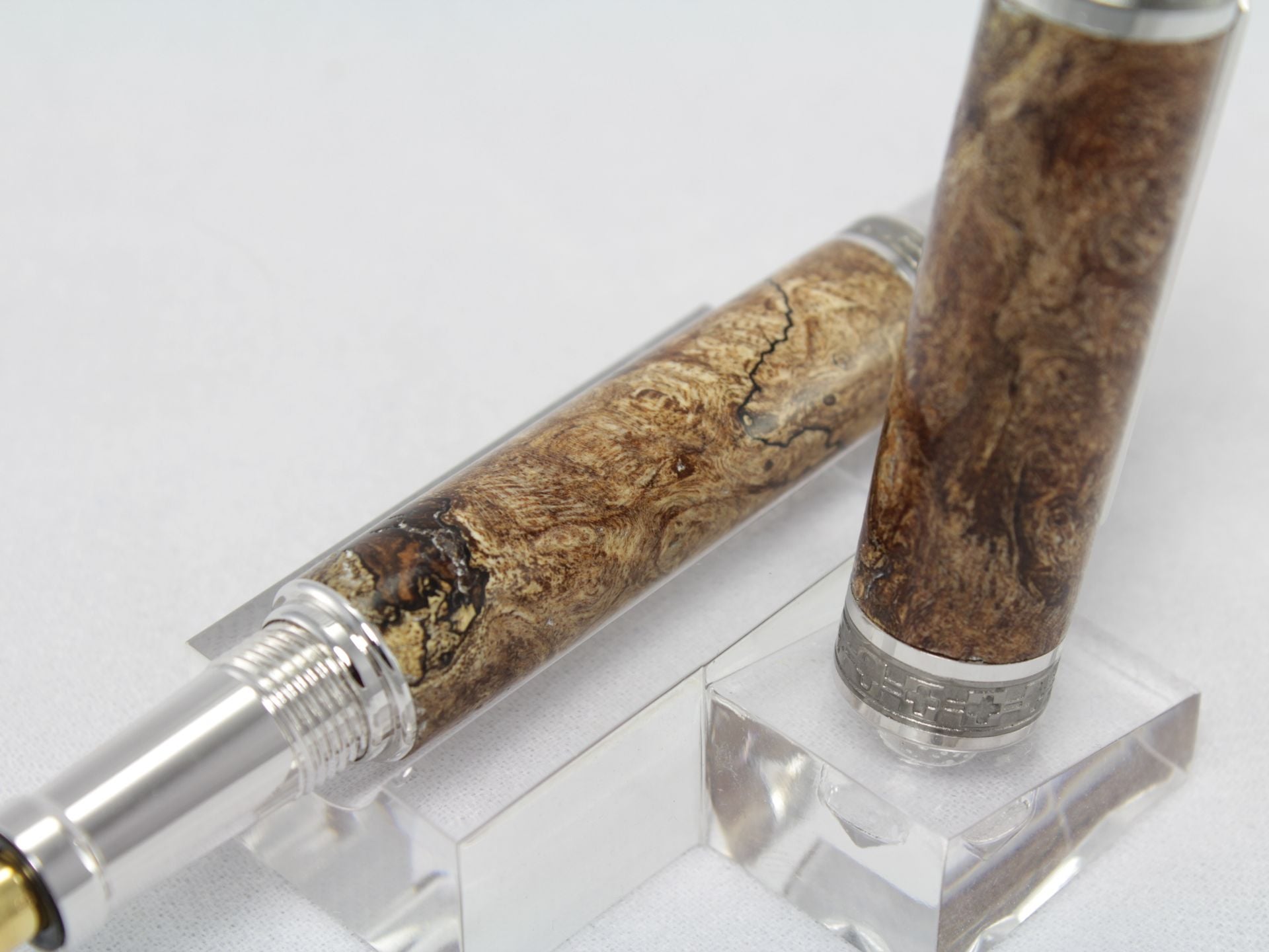 Big Leaf Maple Burl Emperor Fountain Pen - Free Shipping 4