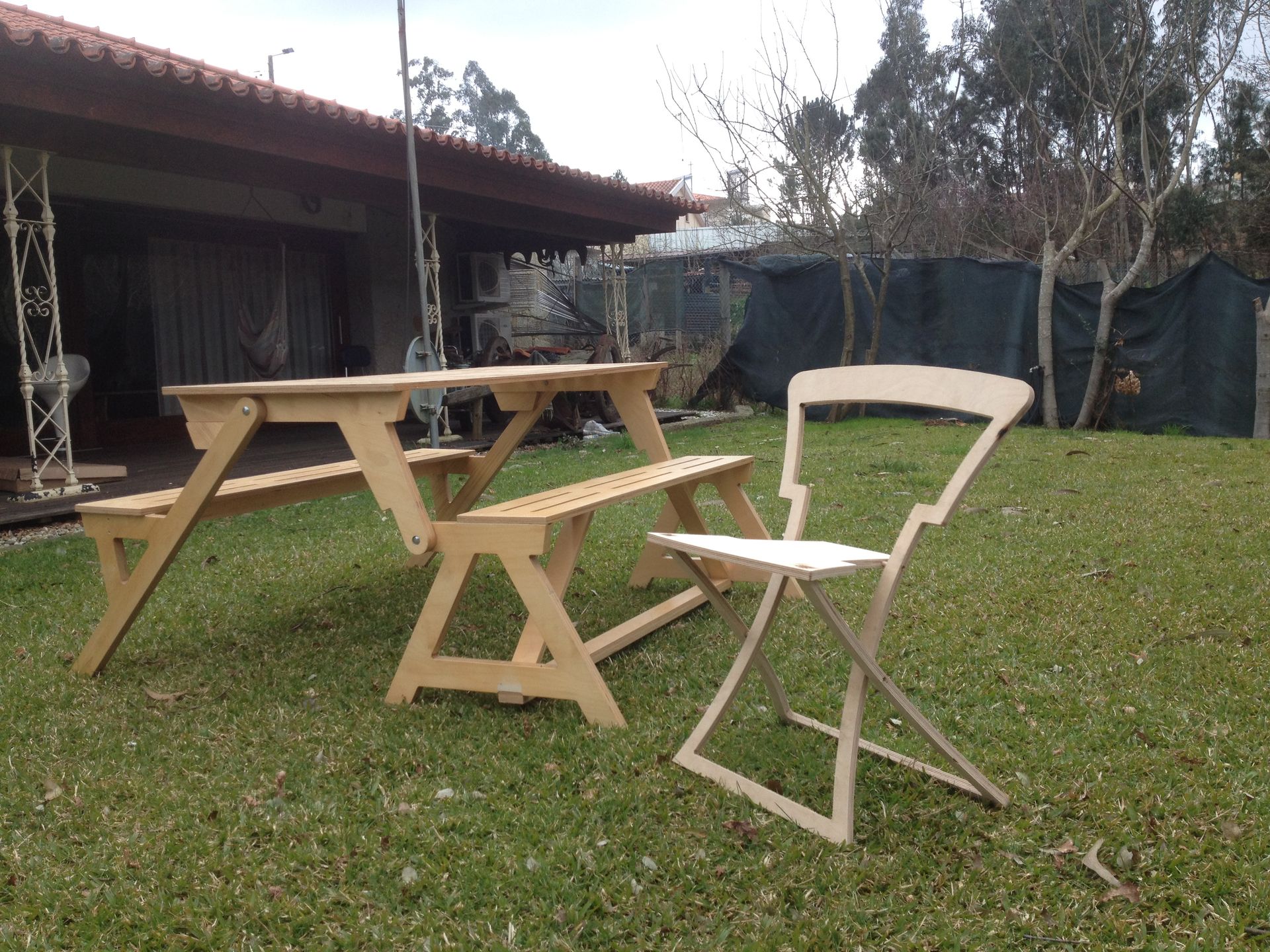 Functional Table And Bench 4