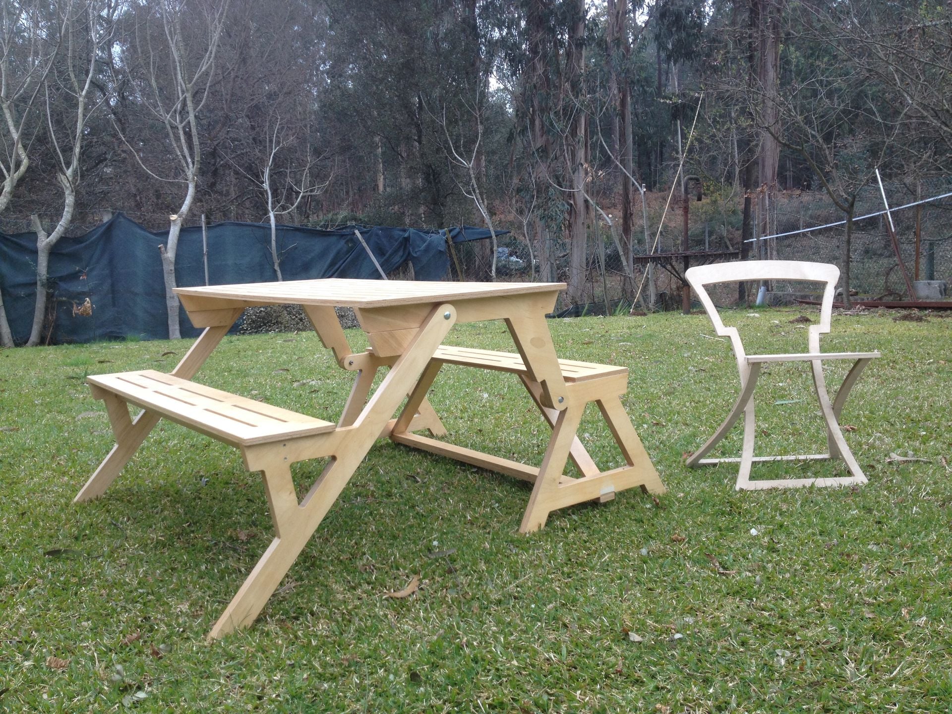 Functional Table And Bench 5