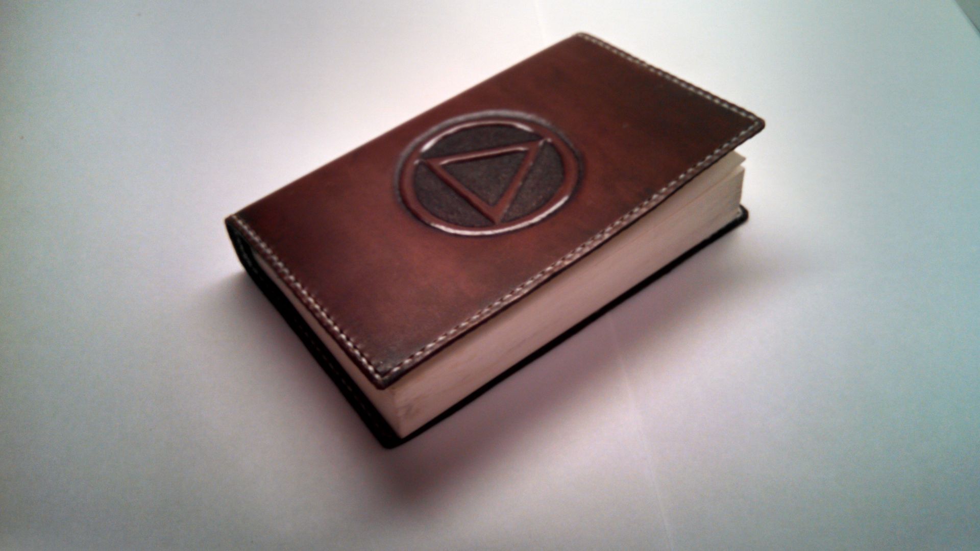 Leather Cover For Soft Back Alcoholics Anonymous Big Book