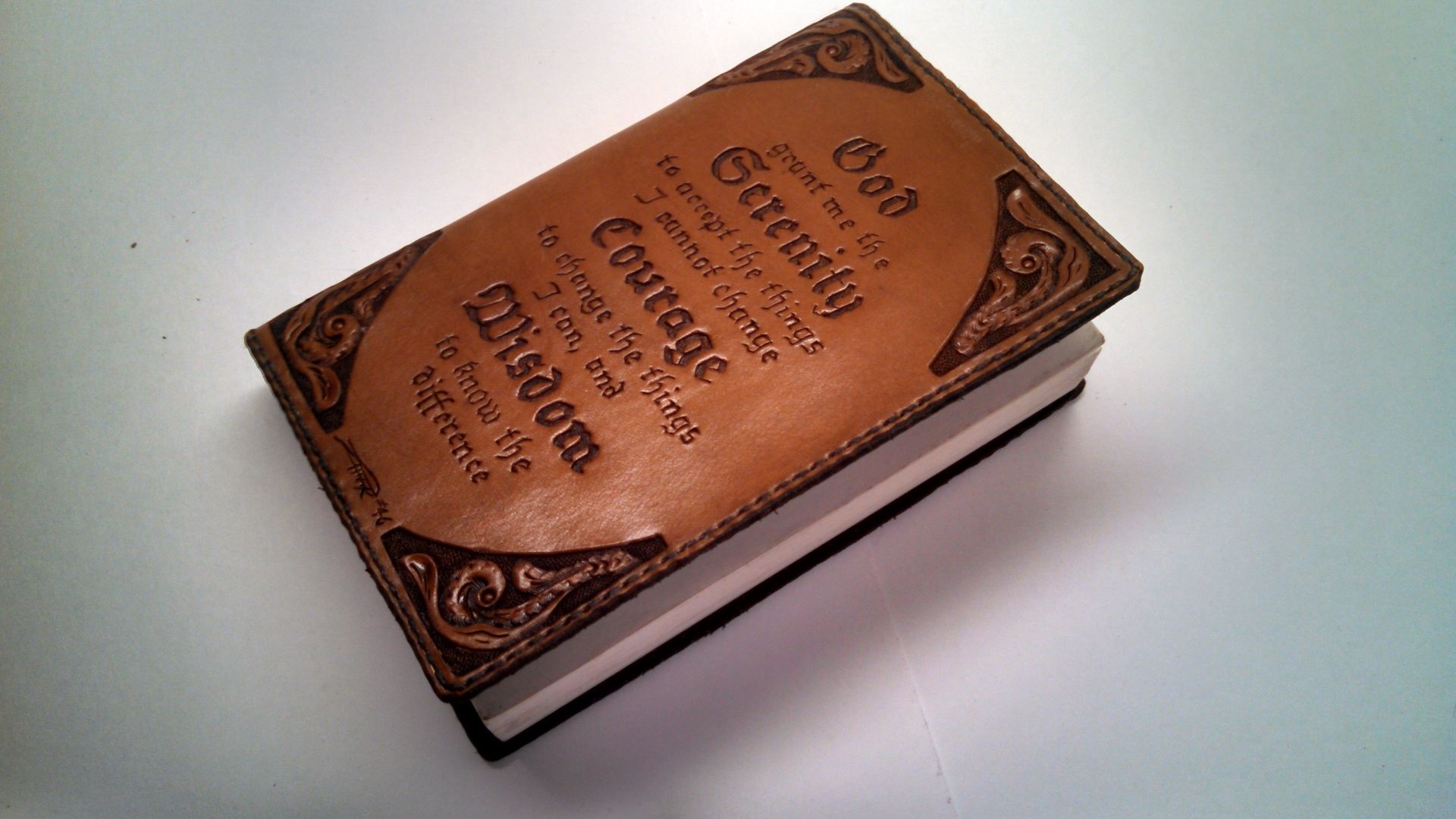 Leather Cover For Soft Back Alcoholics Anonymous Big Book