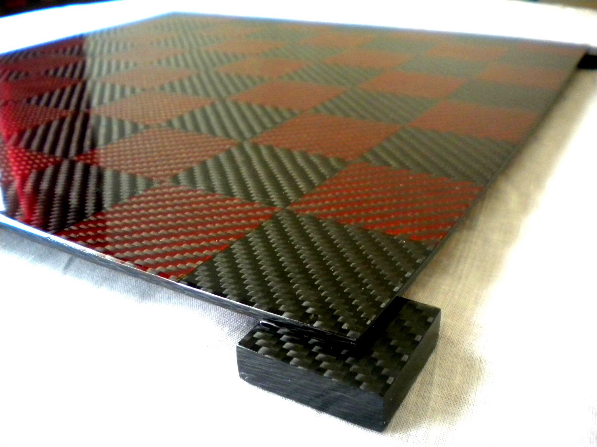 Carbon Fiber Chess Board - Large