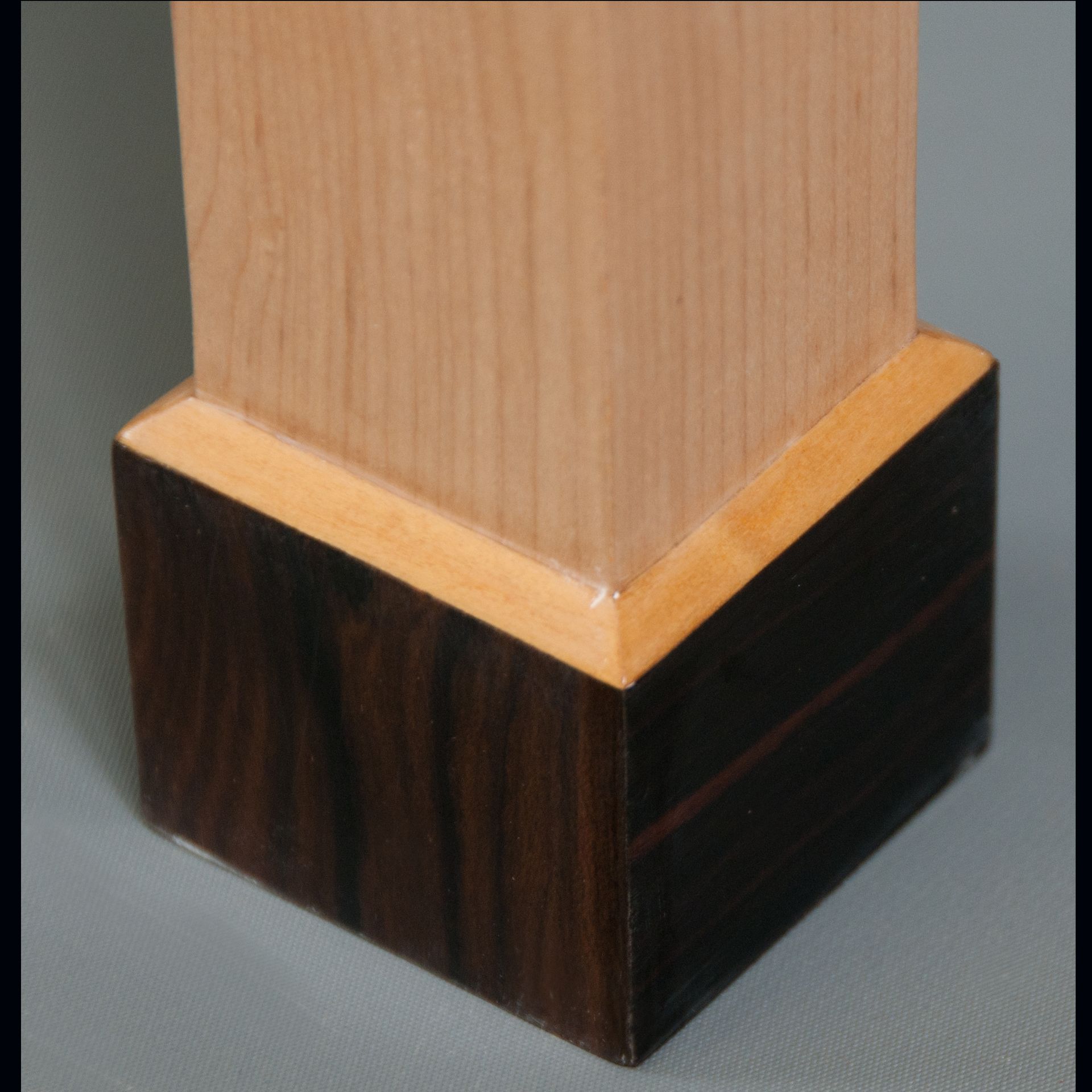 Abstract Illusionism In Furniture™ Exotic Wood Console Table 3