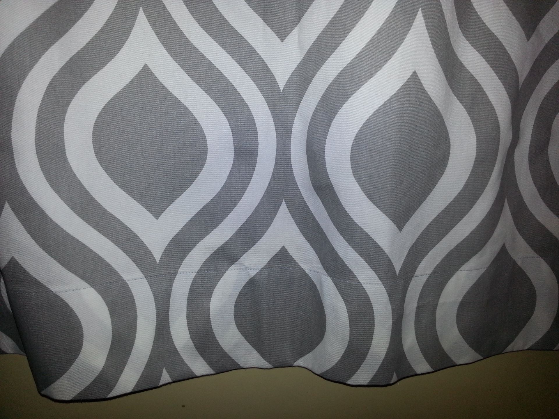 Geometric Design Shower Curtain 3