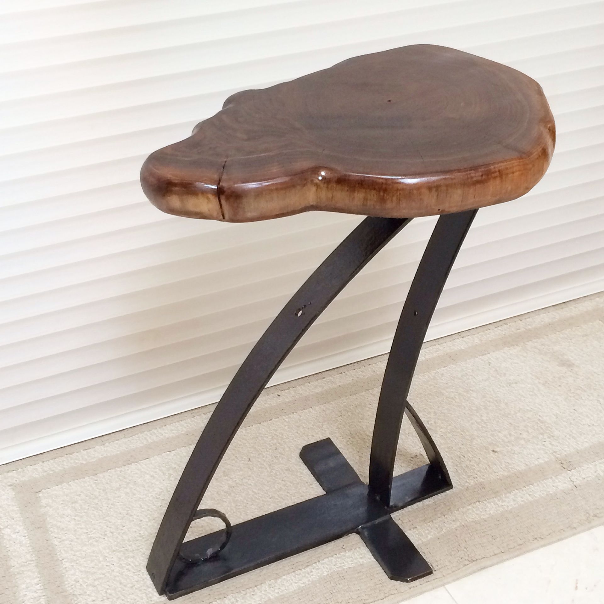 Urban Industrial Side Table, End Table, Accent Table