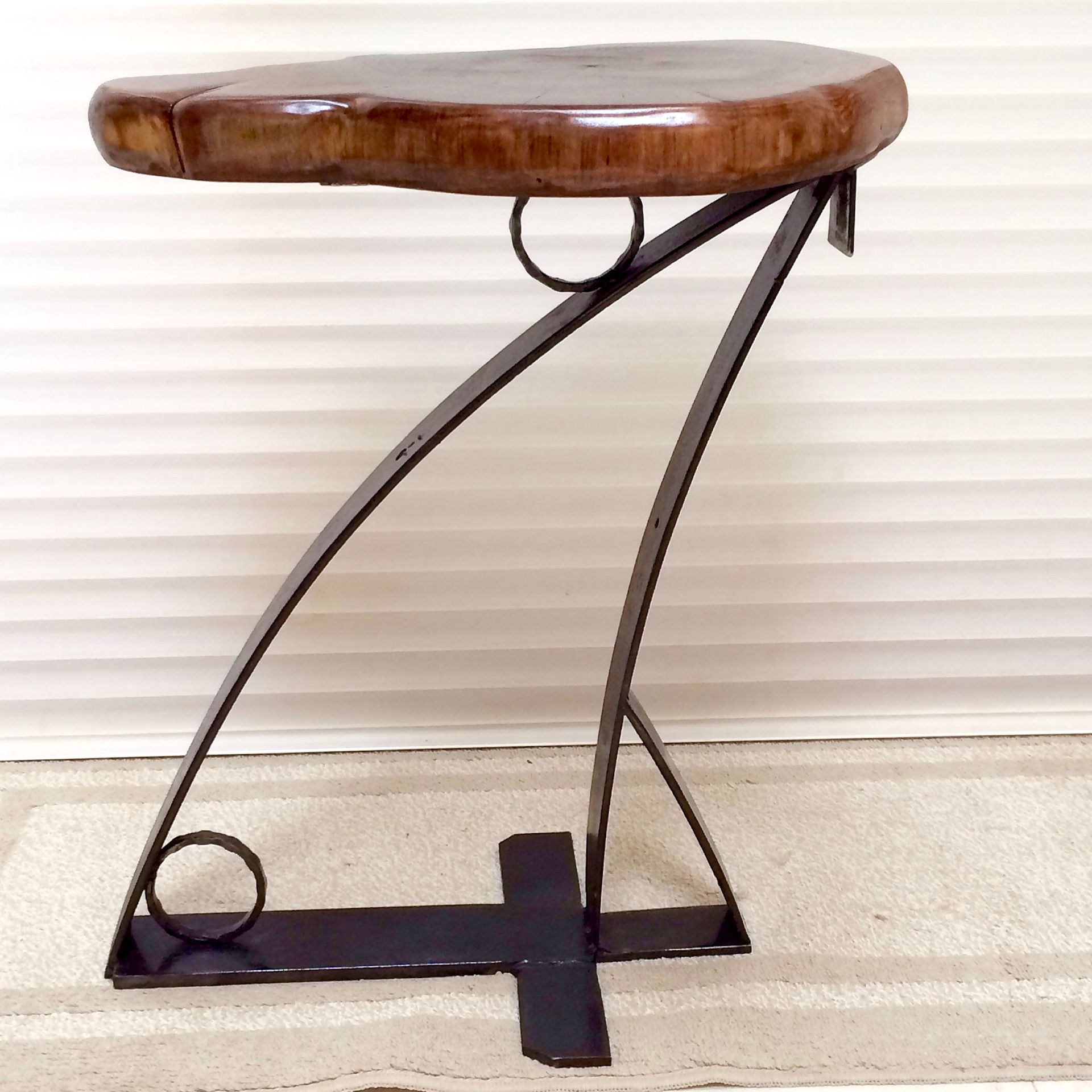 Urban Industrial Side Table, End Table, Accent Table 2