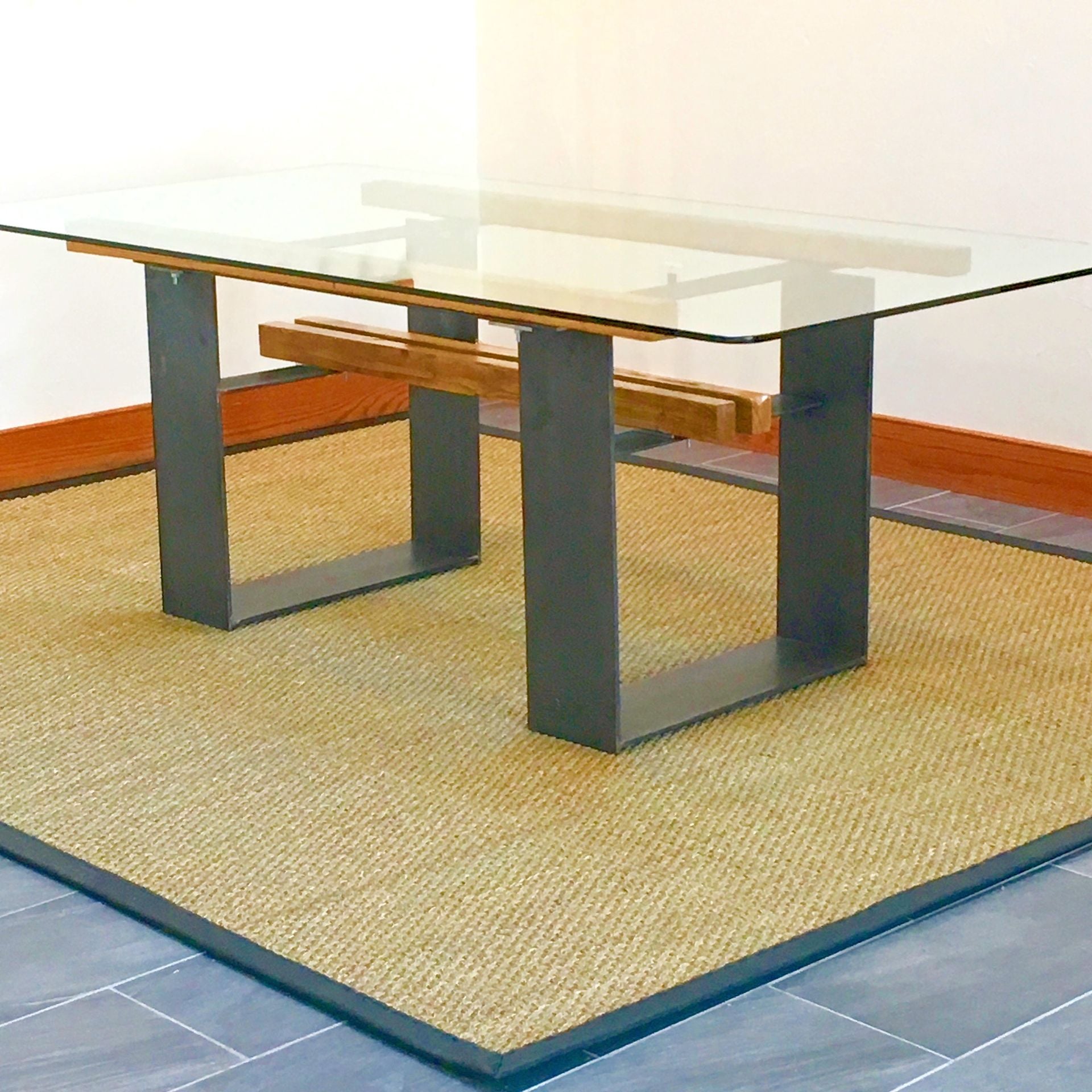 Mimimalist Industrial Dining Table / Executive Desk