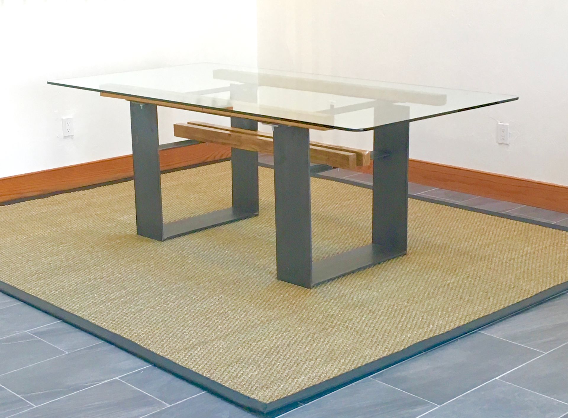 Mimimalist Industrial Dining Table / Executive Desk 5