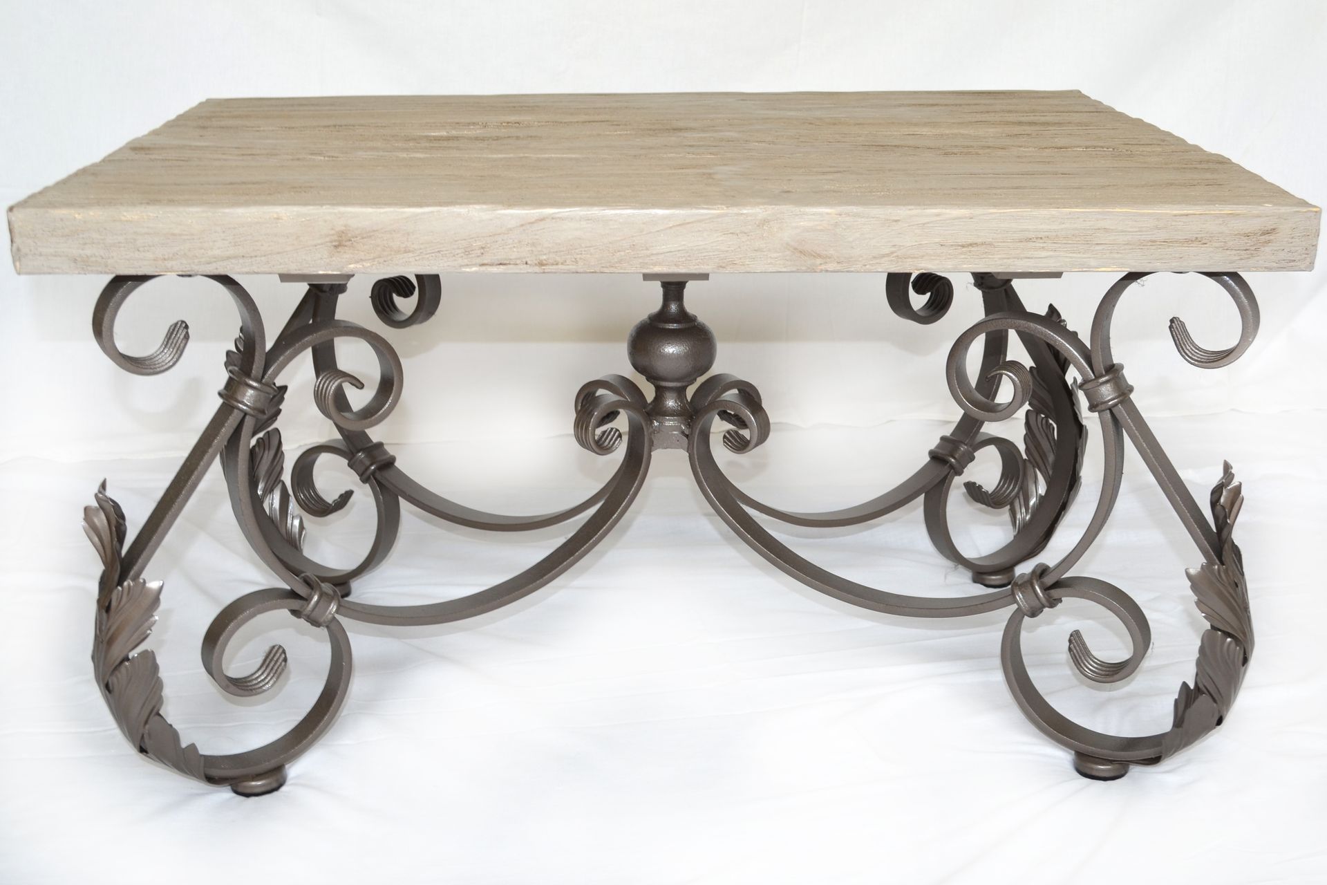 Wrought Iron Side Table 4 
