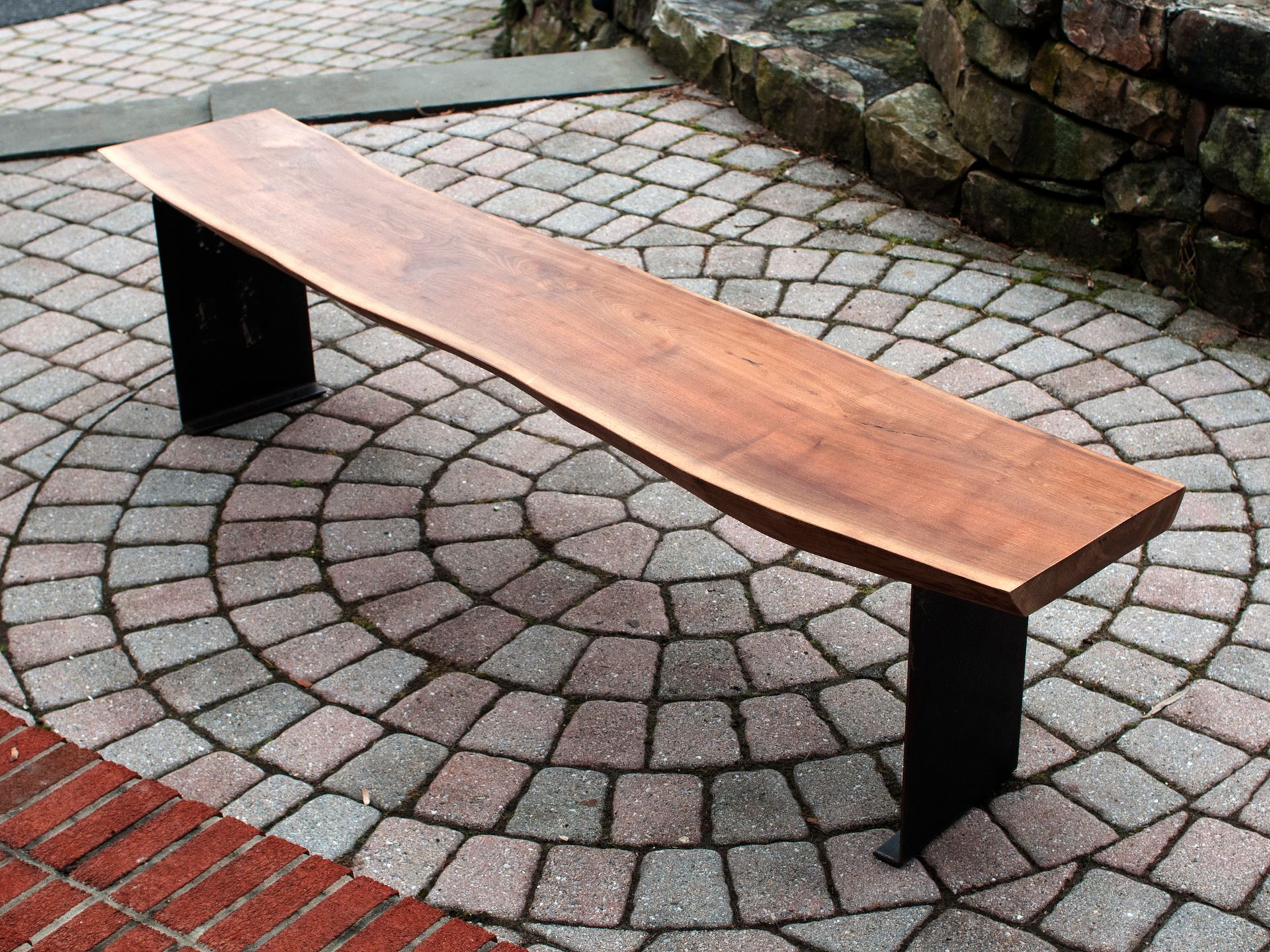 Slab Wood And Natural Edge Benches Mantle Tabletops