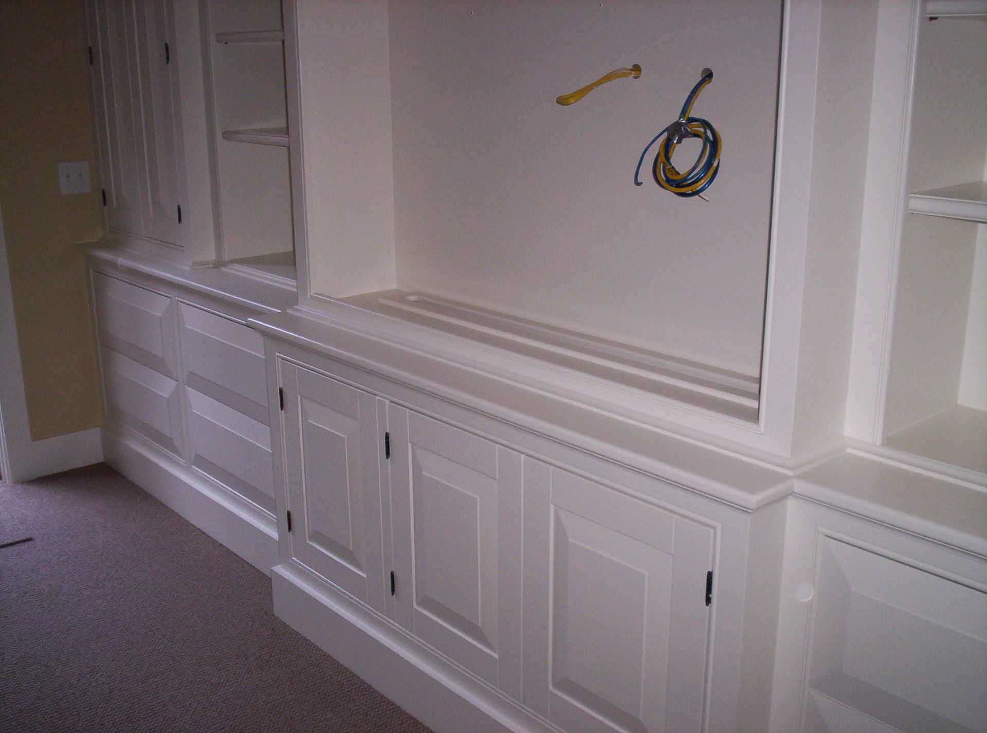 Large Built-In, Painted, Wall-Unit 2 