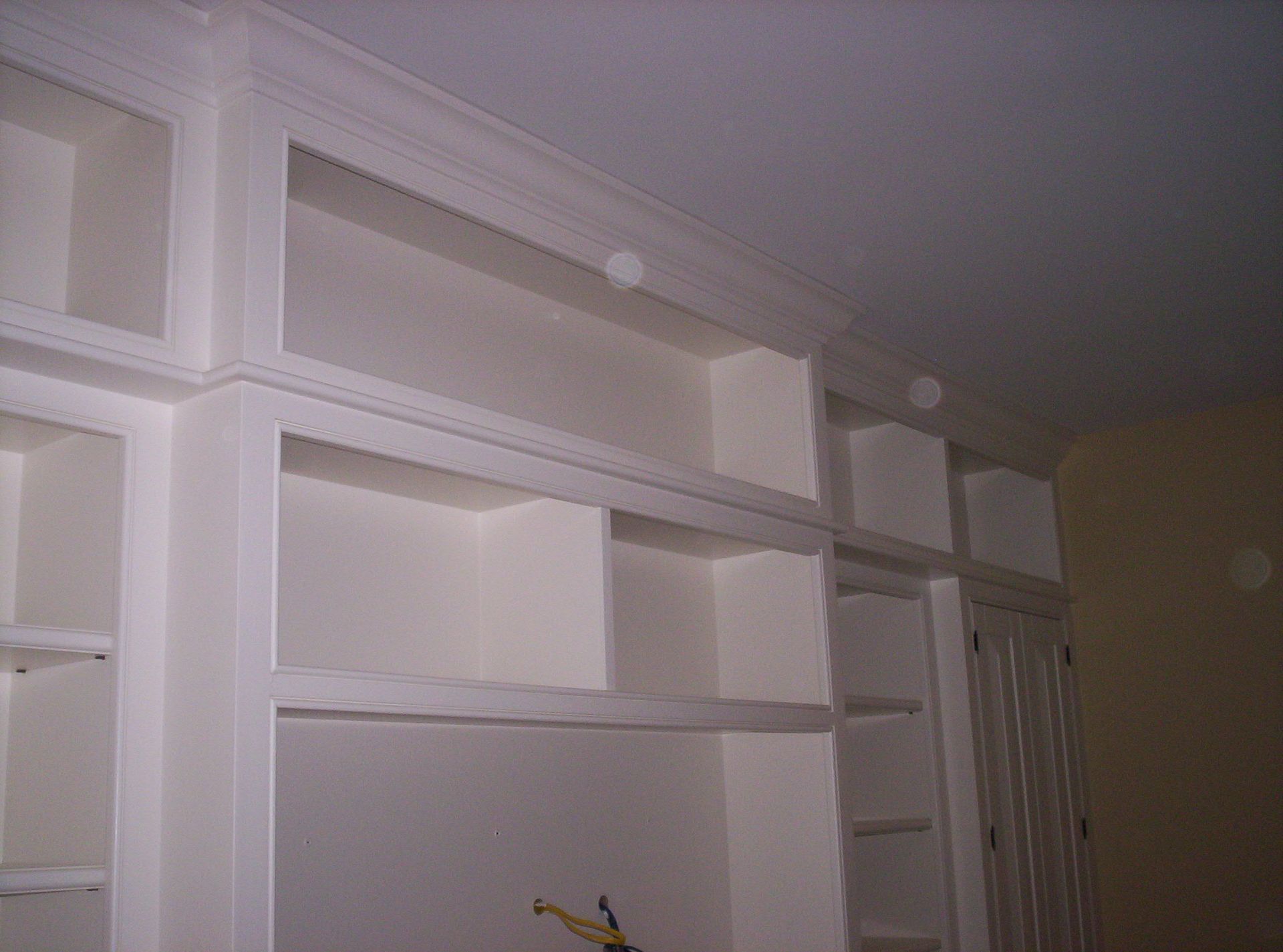 Large Built-In, Painted, Wall-Unit 4 