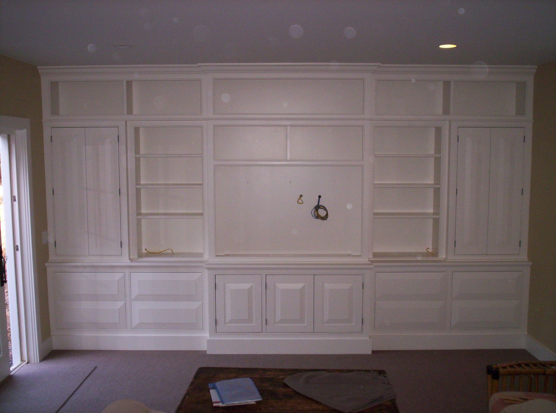 Large Built-In, Painted, Wall-Unit 3 