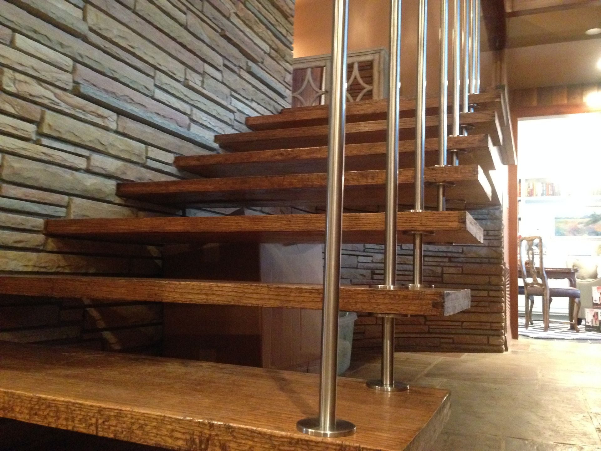 Stainless Steel Staircase Supports 4 