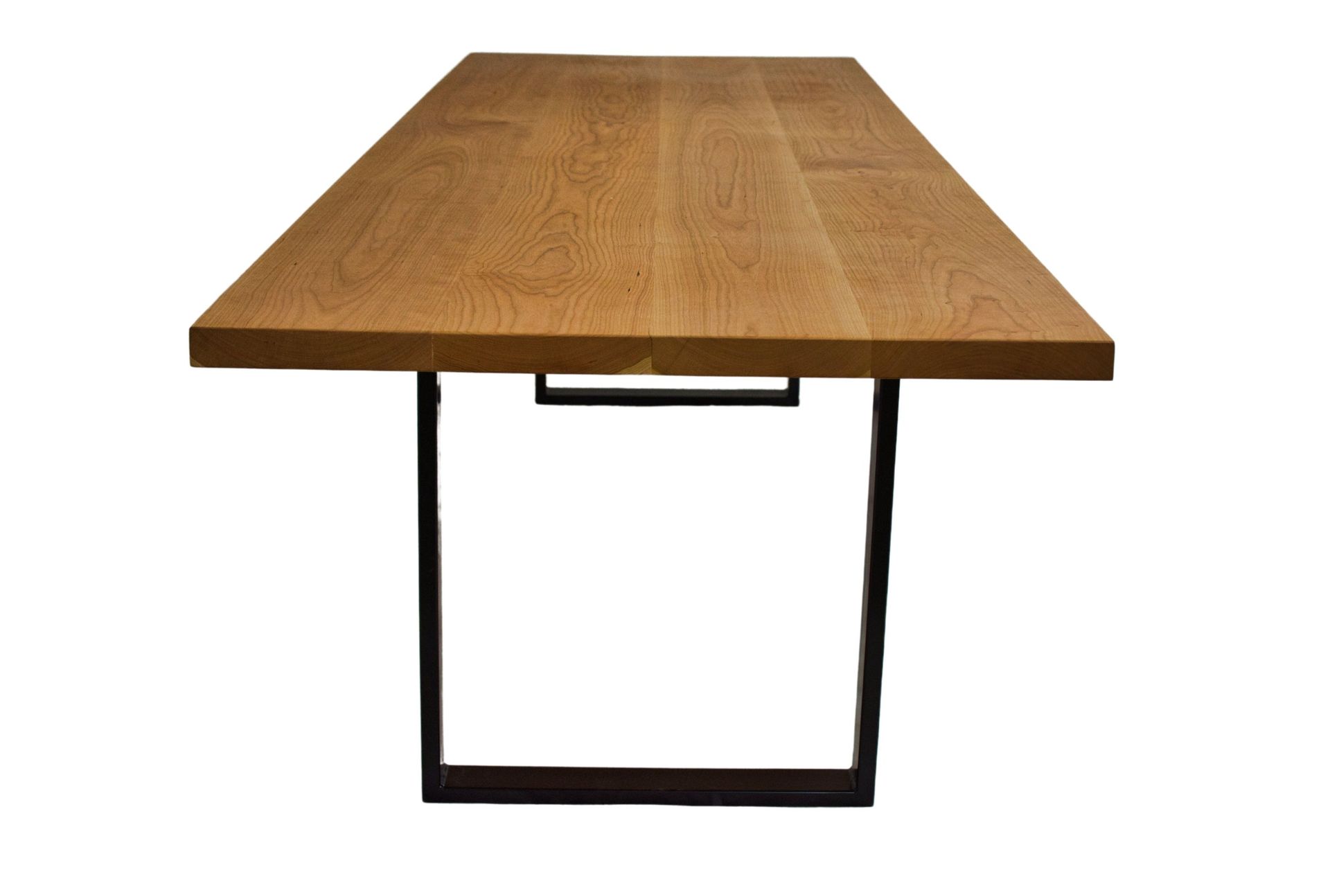 Cherry Farmhouse Dining Table, Rustic Wood Dining Table, Modern Dining Table 3