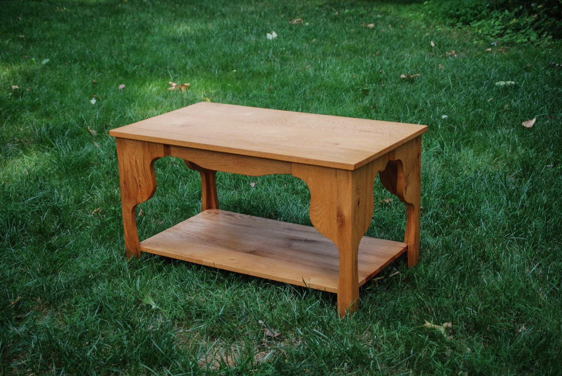 Red Oak Coffee Table
