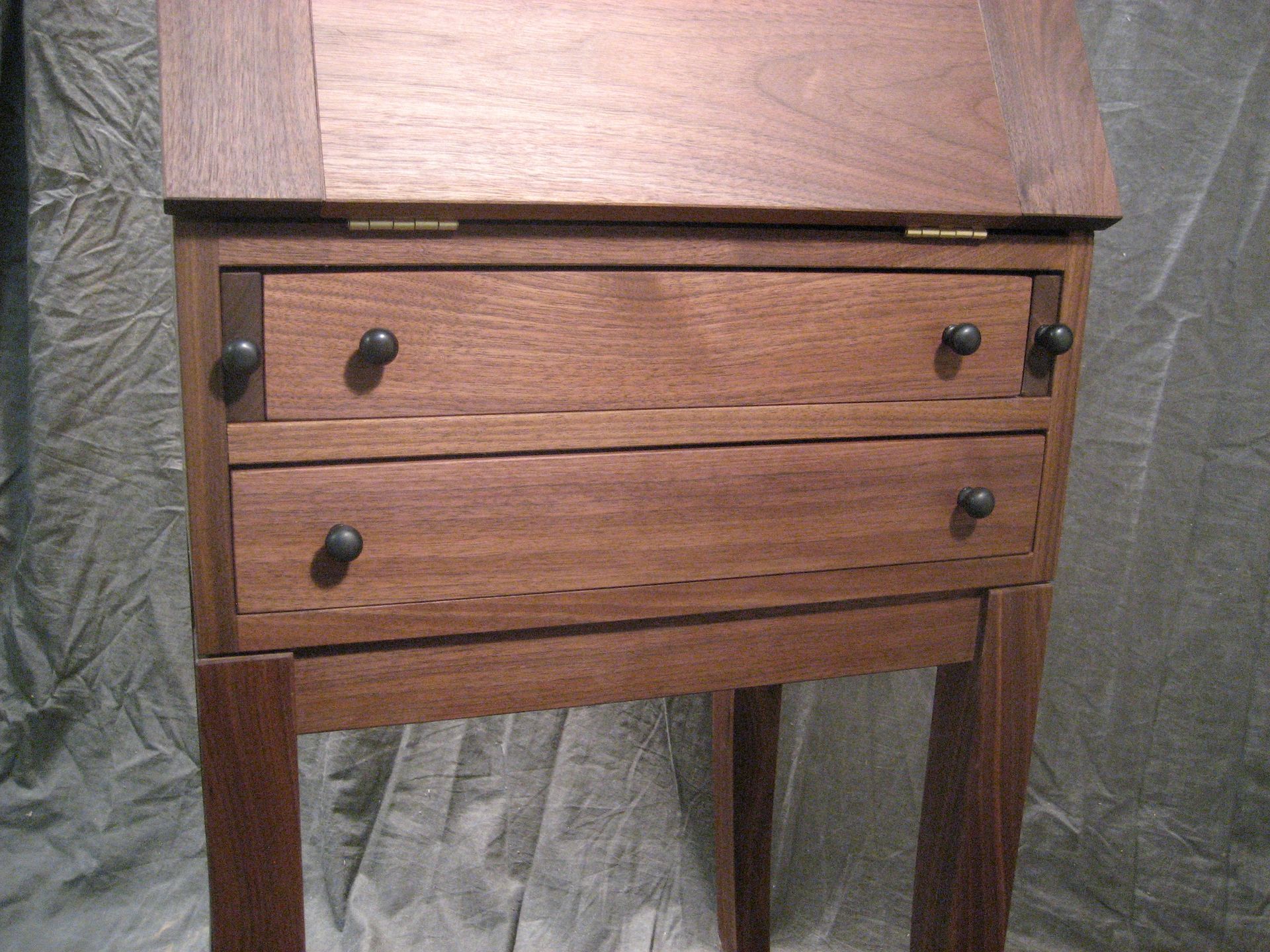 Black Walnut Secretary Desk 3 