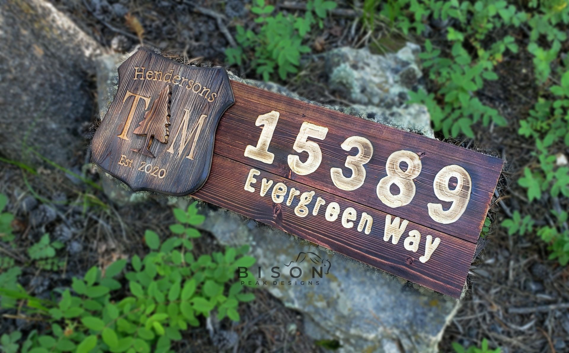 U.S. Forest Service Sign Made To Be Personalized