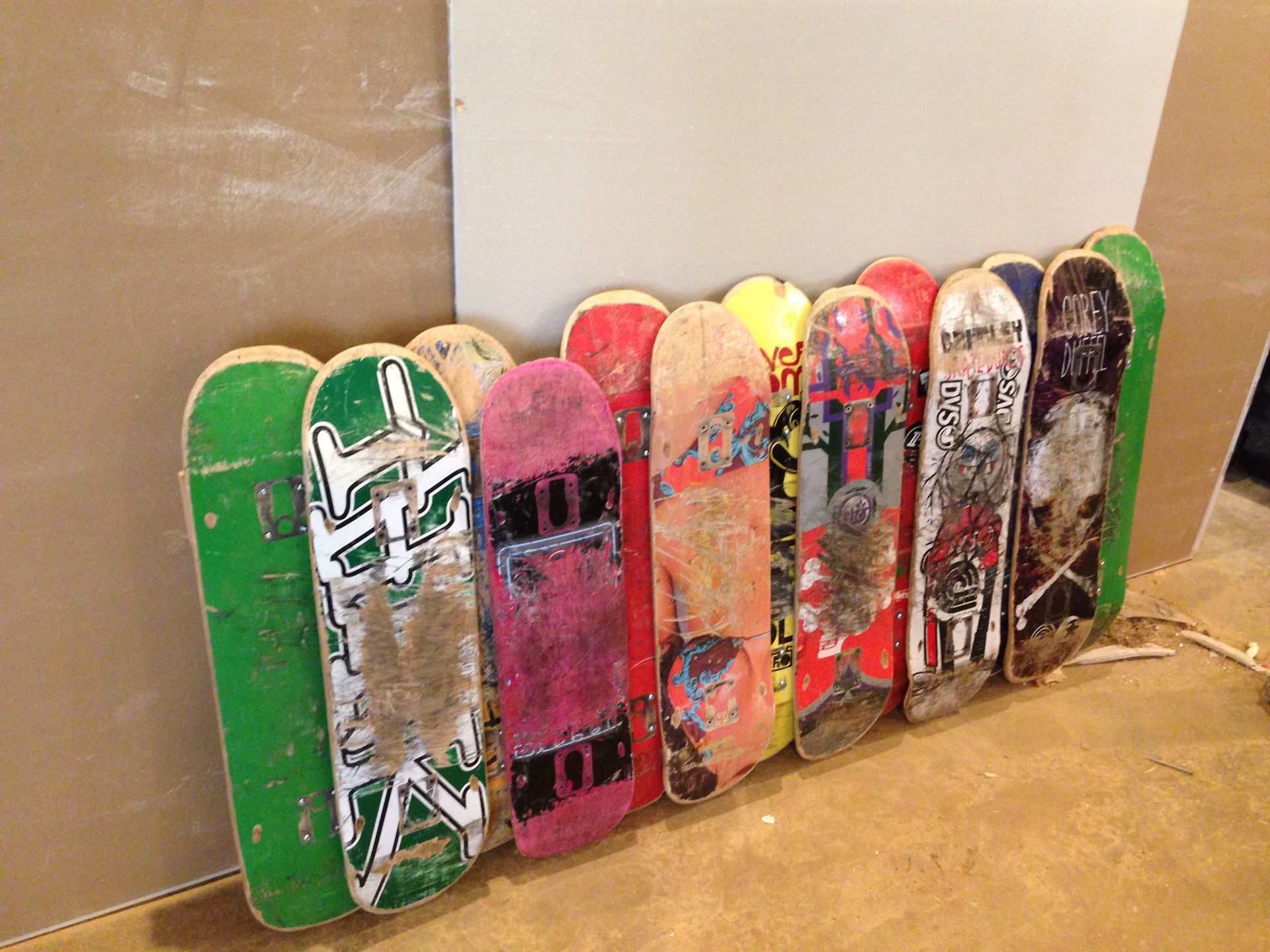Upcycled Skateboard Headboard And Queen Bed Frame | Maker Marketplace