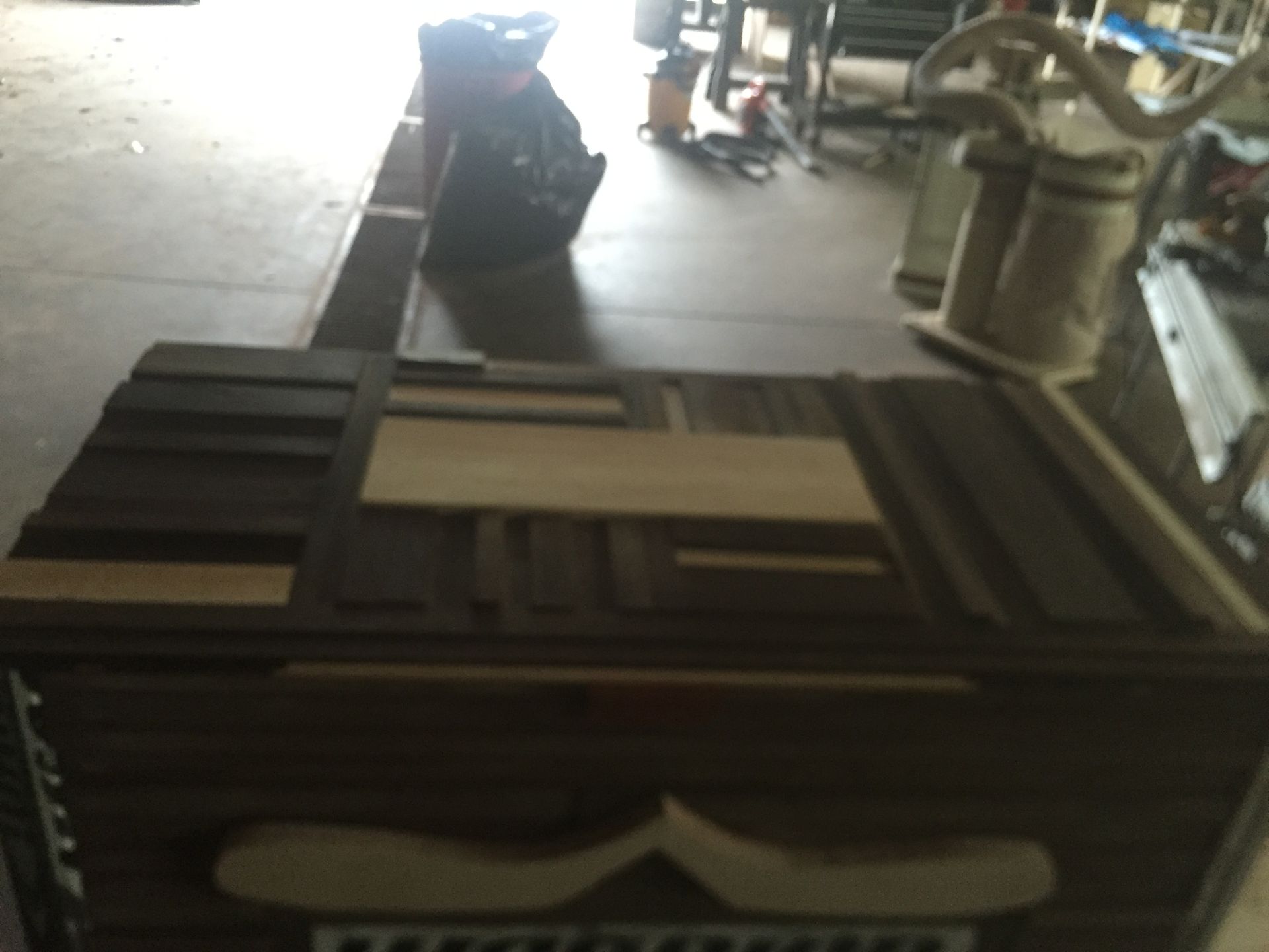 Custom Hockey Stick Blanket Chest 2 