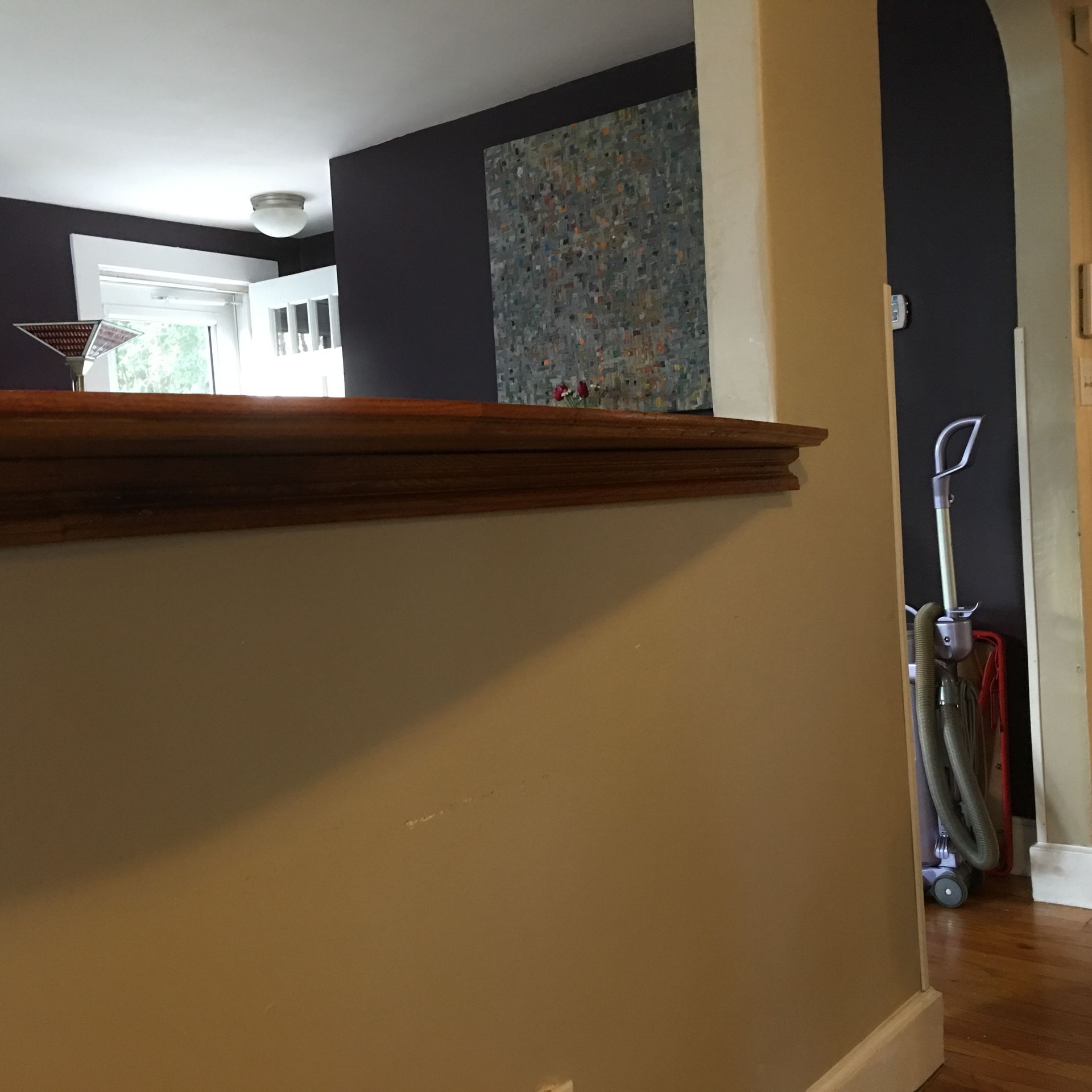 Custom Red Oak Breakfast Bar 6 