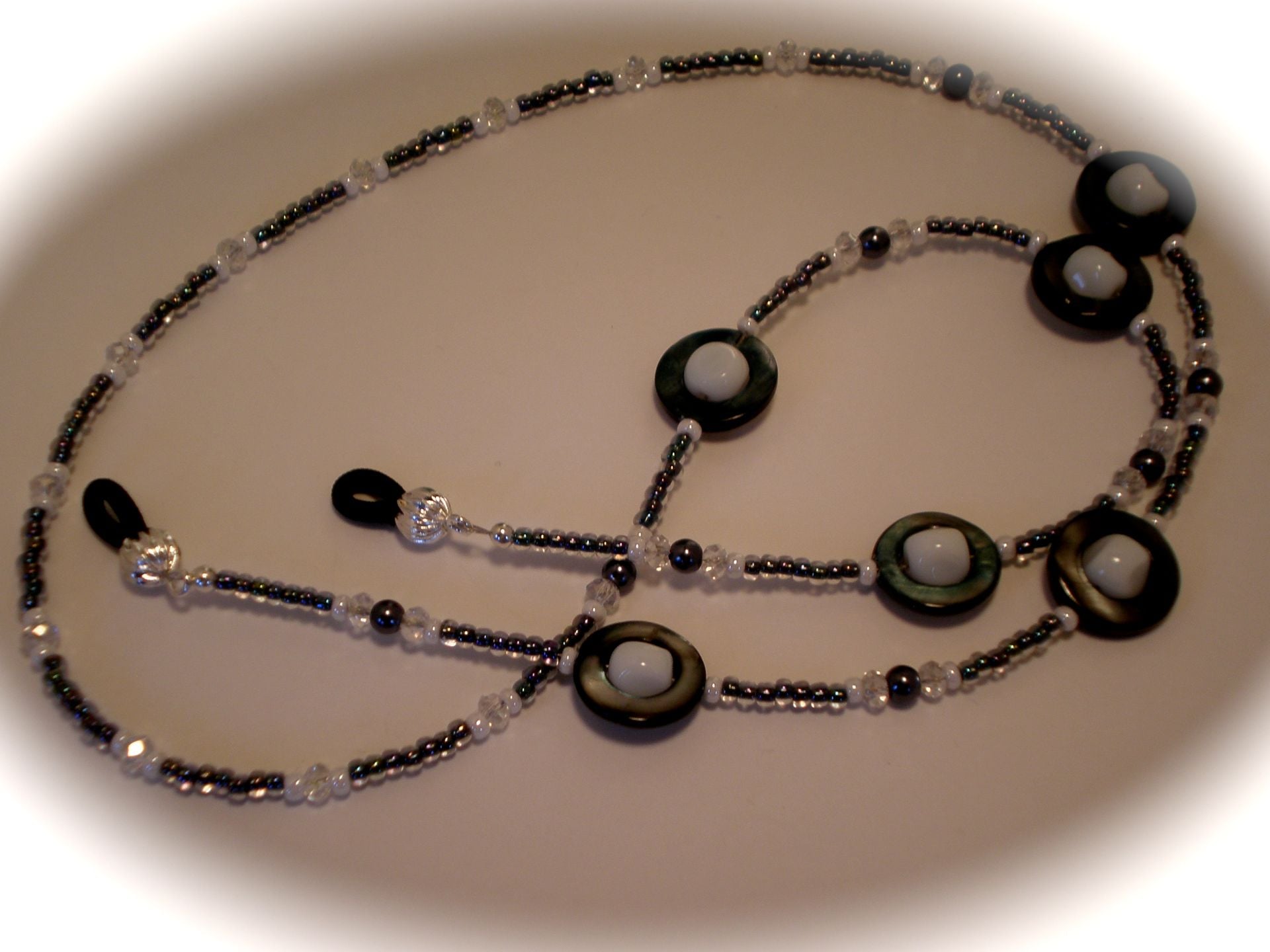 Custom Beaded Eyeglass Chain 2