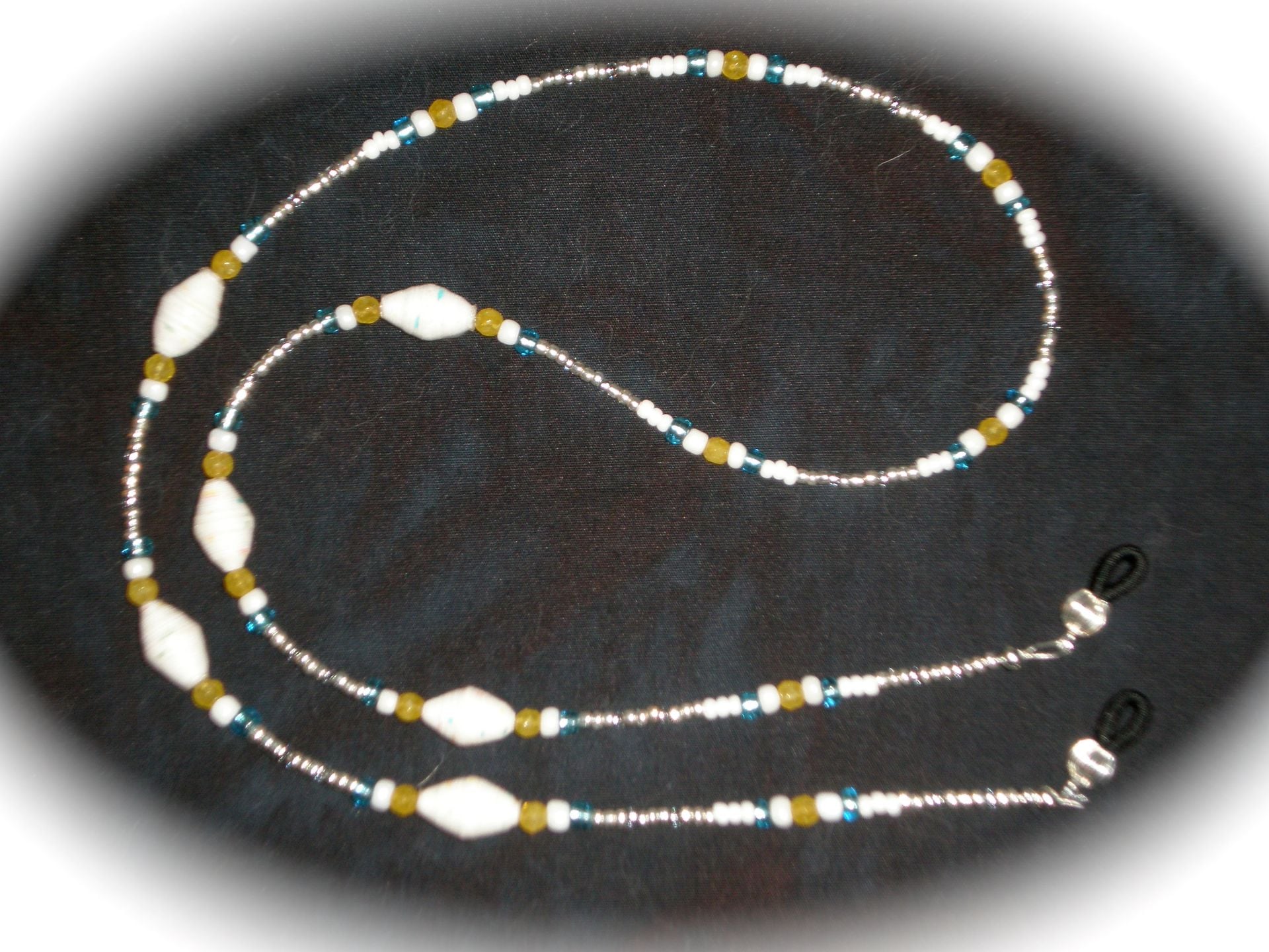 Custom Beaded Eyeglass Chain 3