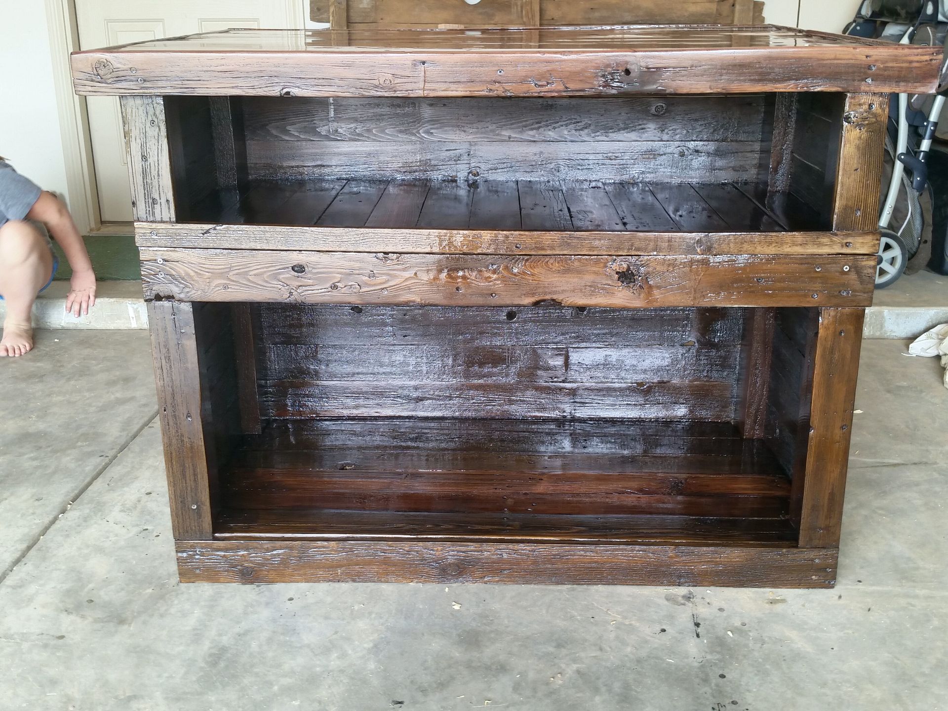 Rustic Kitchen Island Or Outdoor Bar 3 