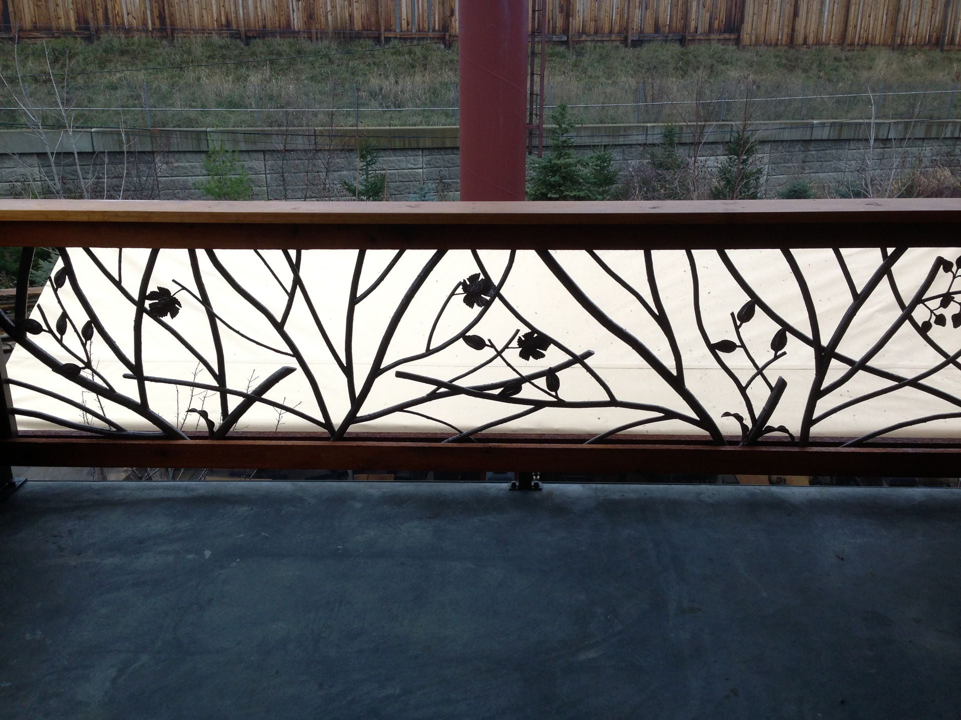 Tree Branch Railing 3 